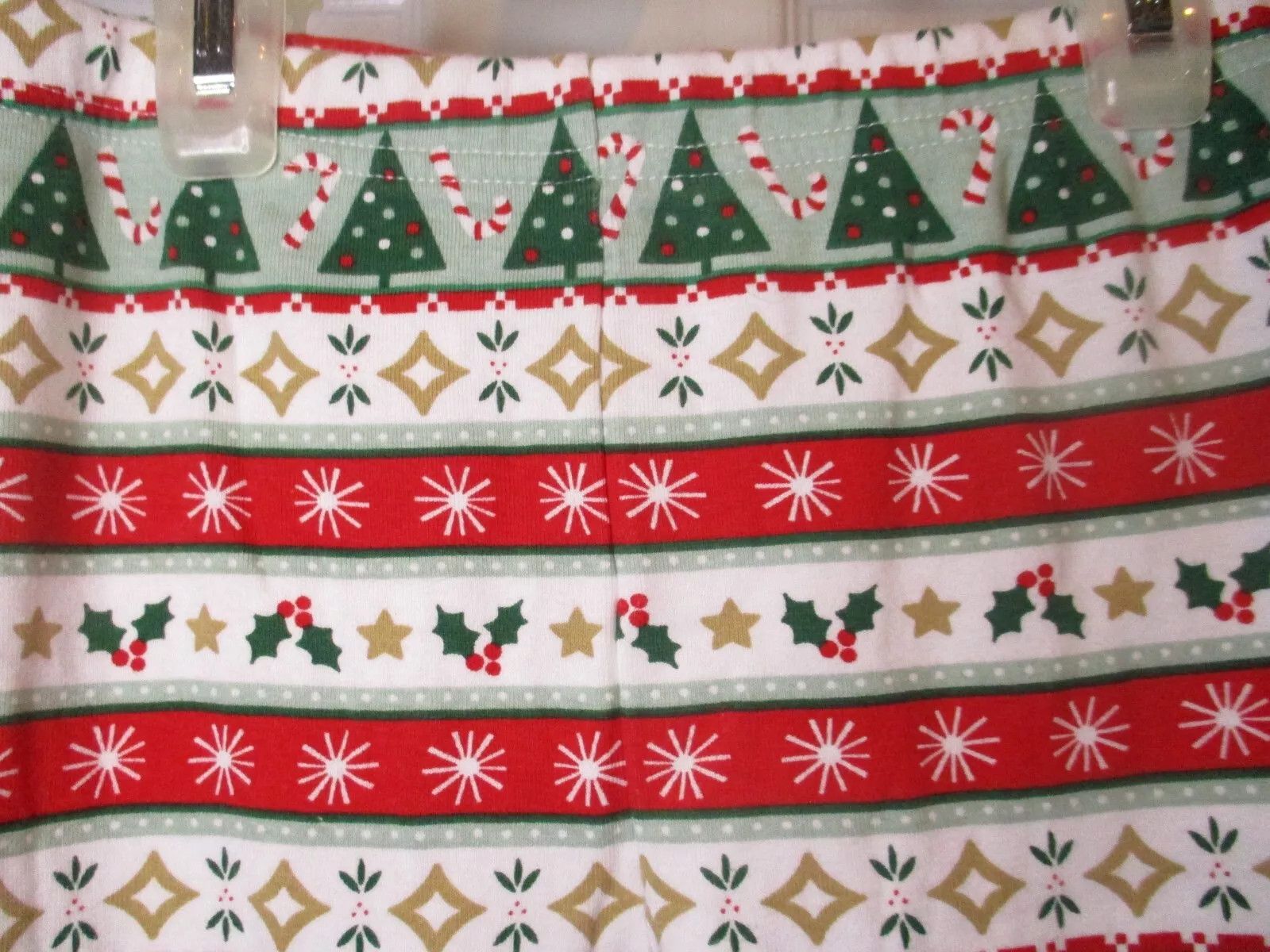 Other Carter's Girls Christmas Pajama Pants Size 7/7A Size 28" / US 6 / IT 42 - 2 Thumbnail