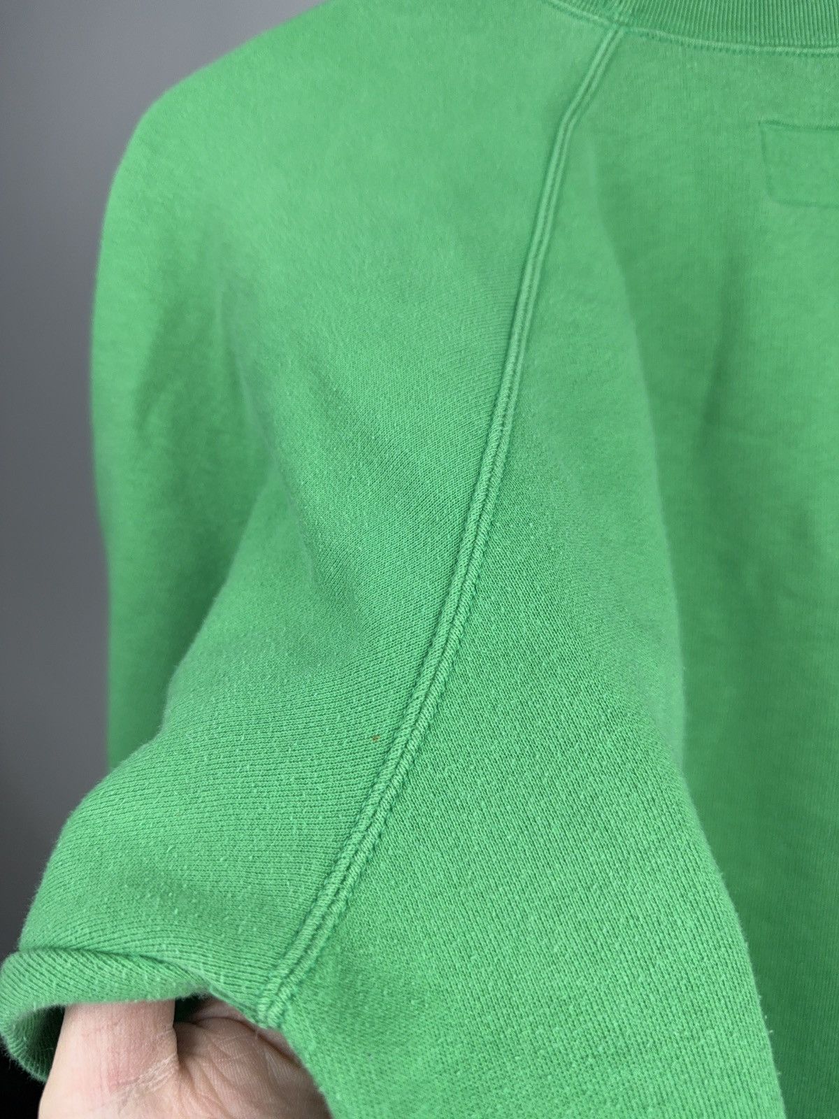United Colors Of Benetton 80s United Colors of Benetton Green Embroidered Sweatshirt Size US S / EU 44-46 / 1 - 13 Thumbnail