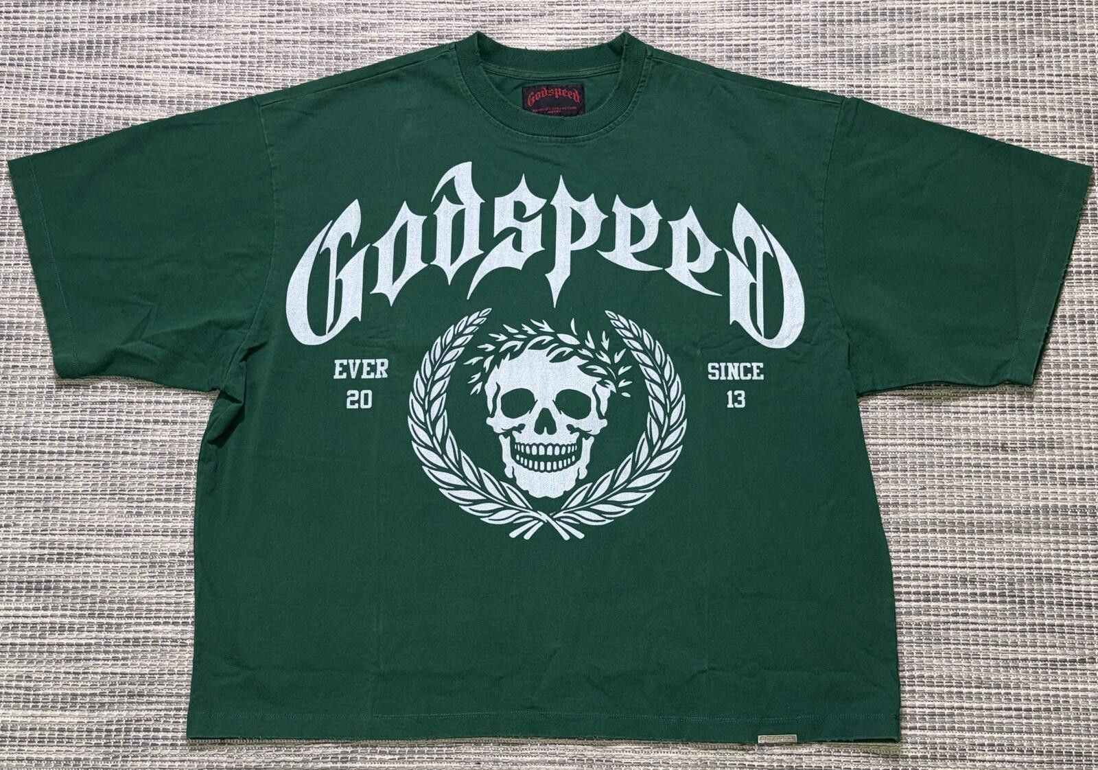 Godspeed Godspeed Green Victor Crest Tee Size US S / EU 44-46 / 1 - 1 Thumbnail