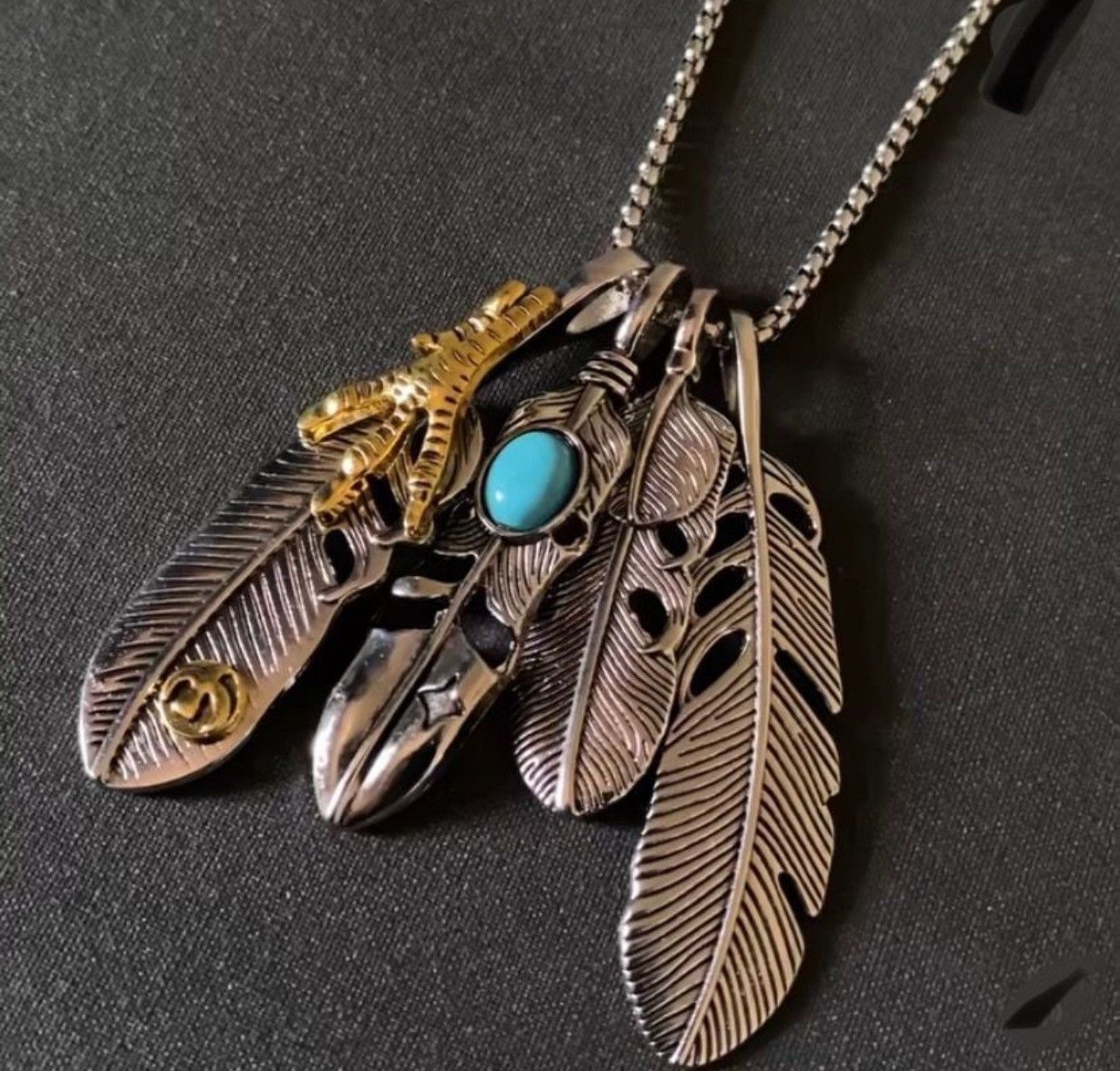 Jewelry × Native Silver Native Necklace Pendant Size ONE SIZE - 3 Thumbnail