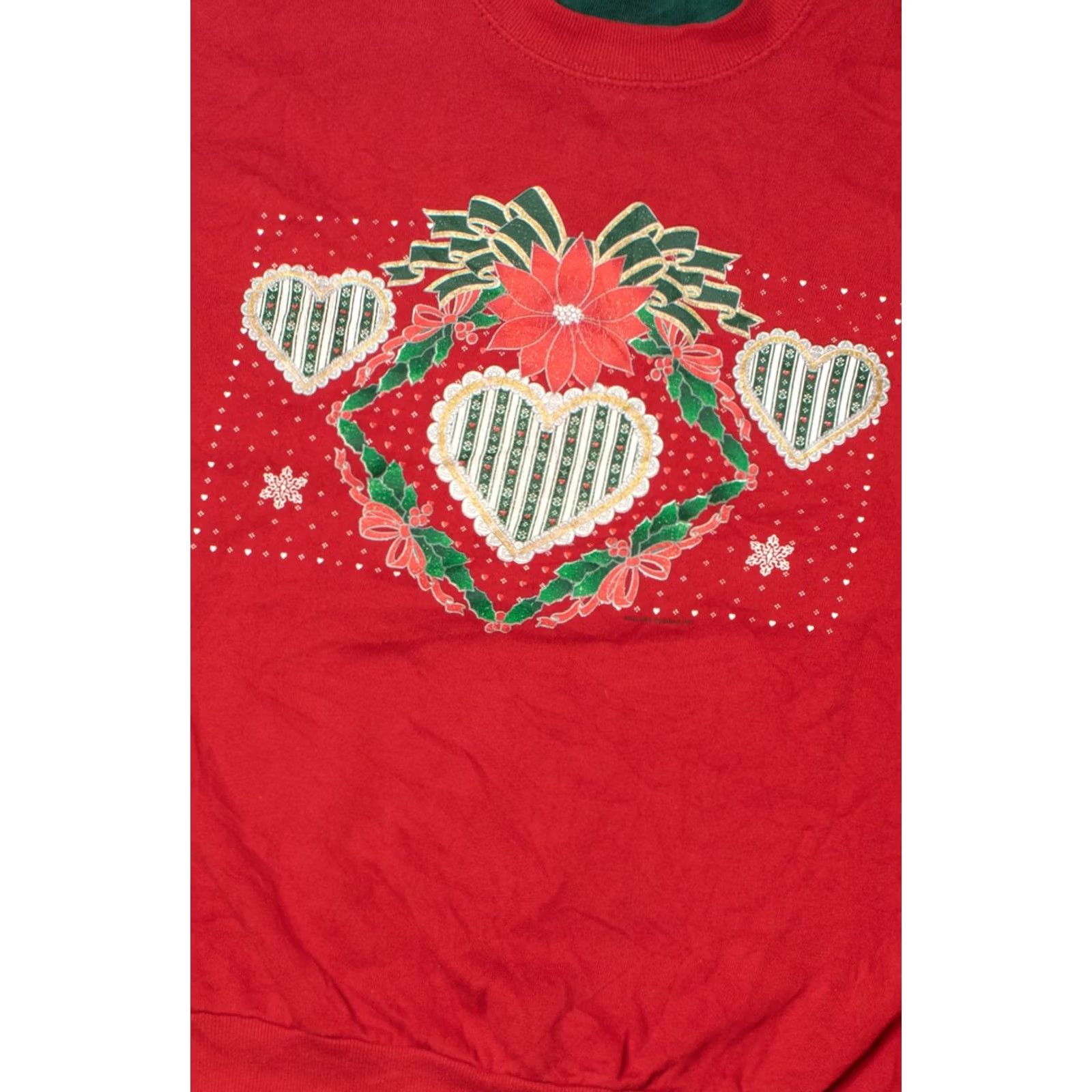 Vintage VINTAGE Cottagecore Ugly Christmas Sweatshirt 61655 Sweatshirt XS? (Invalid) Size XL / US 12-14 / IT 48-50 - 2 Thumbnail