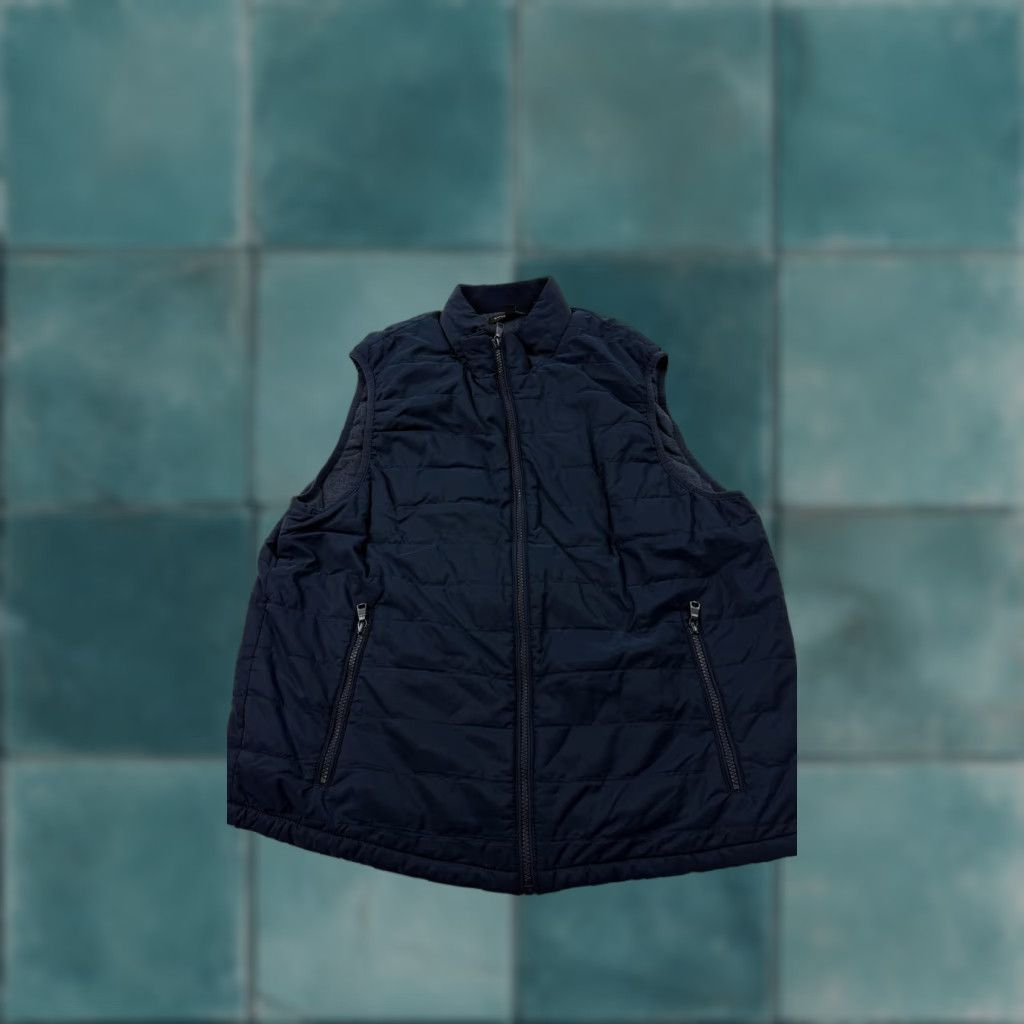 Banana Republic Banana Republic Vest Mens M Blue Quilted Full Zip Insulated Pockets Size US M / EU 48-50 / 2 - 1 Thumbnail
