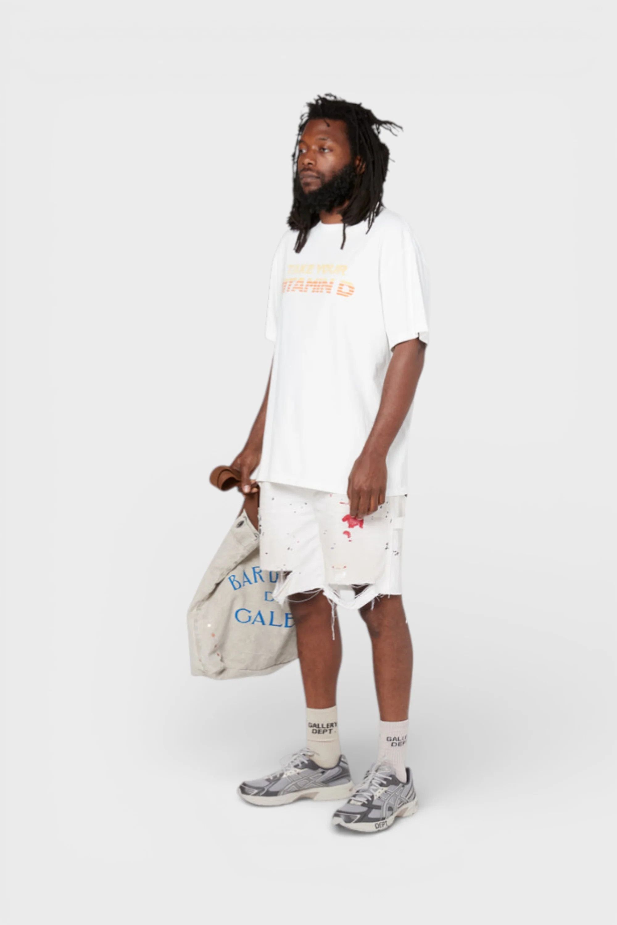 Gallery Dept. o1gr1nt0426 Vitamin D T-Shirt in White Size US XS / EU 42 / 0 - 4 Thumbnail