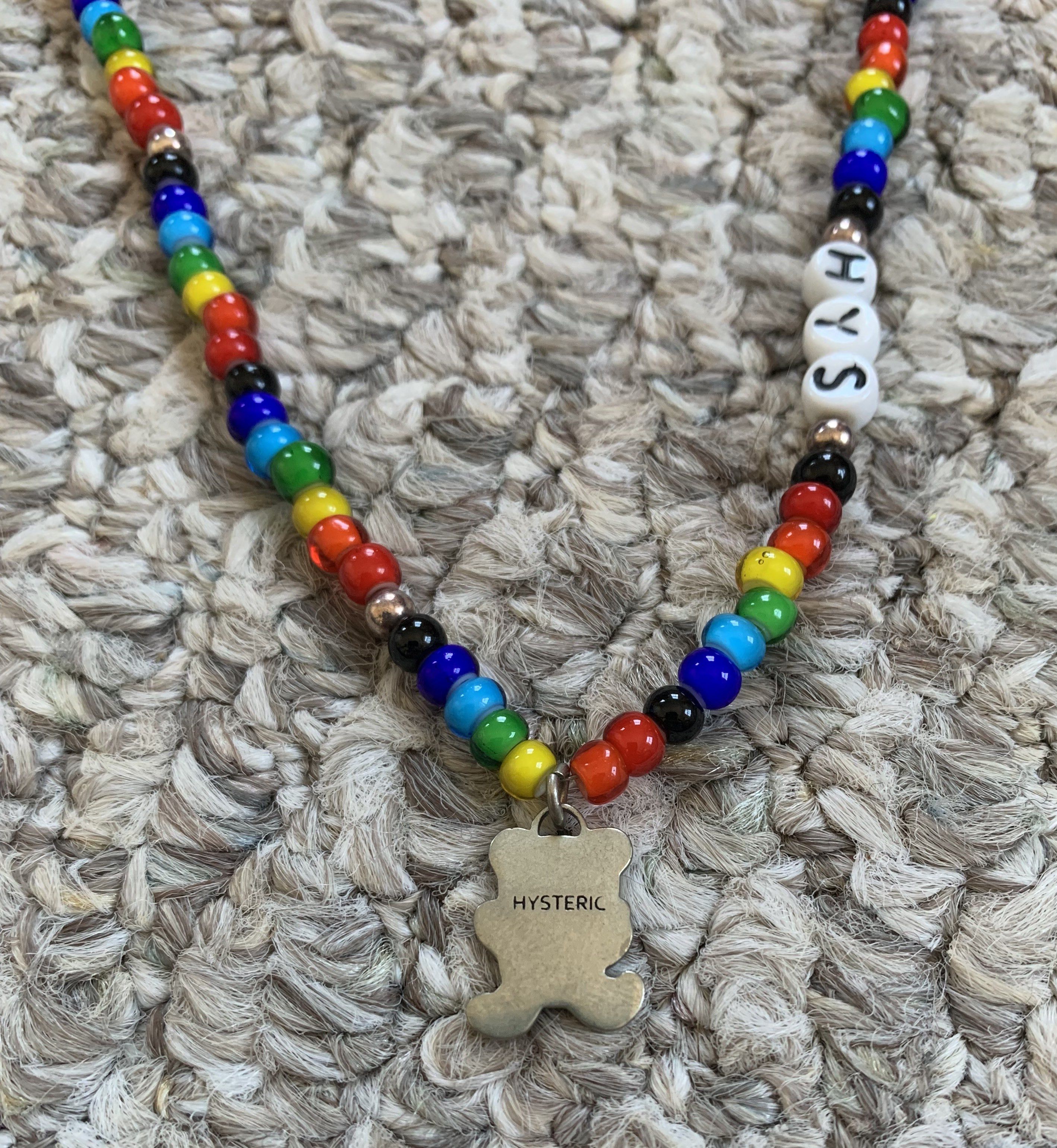 Hysteric Glamour Hysteric Glamour Beaded Fuck Bear Necklace Size ONE SIZE - 5 Thumbnail
