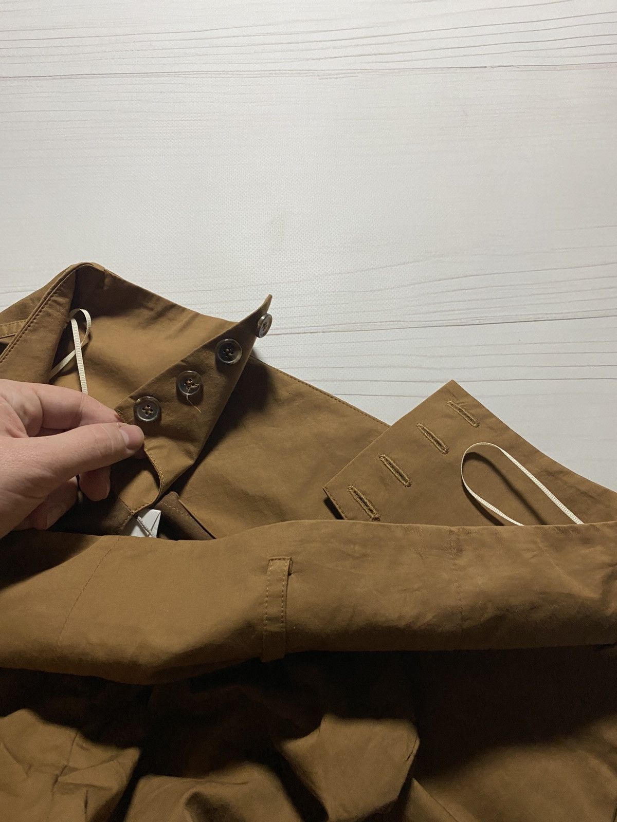 Designer × Marni Vintage Marni Commessa design rare pants Brown Size 28" / US 6 / IT 42 - 14 Thumbnail