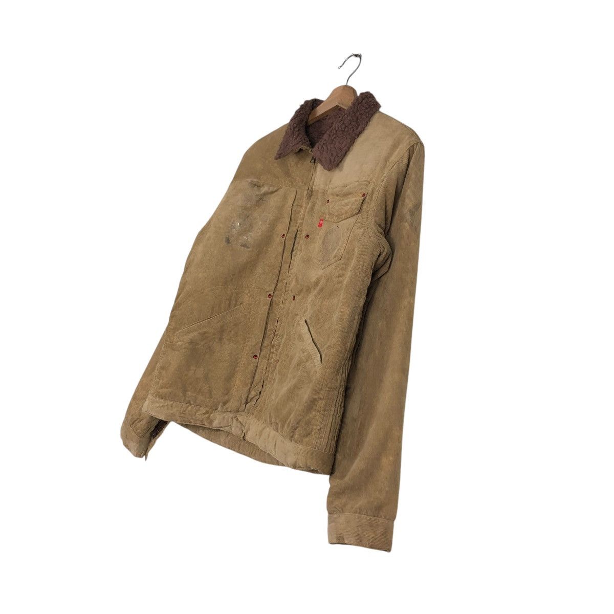 Hysteric Glamour 🔥VINTAGE CORDUROY BIKER JACKET ANOKHA SHEARLING BUTTON Size US L / EU 52-54 / 3 - 2 Thumbnail