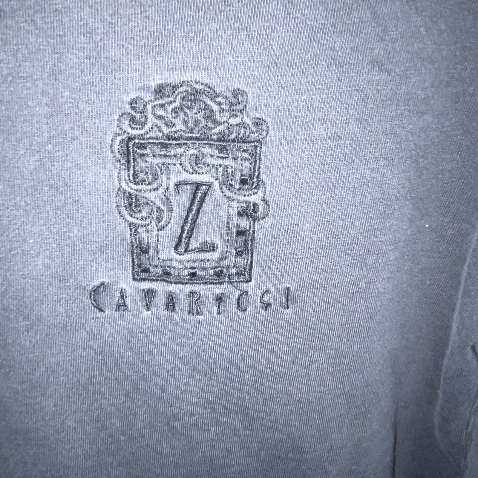 Other Z Cavaricci Vintage Black Long Sleeve Shirt Mock Neck Small Size US S / EU 44-46 / 1 - 2 Thumbnail