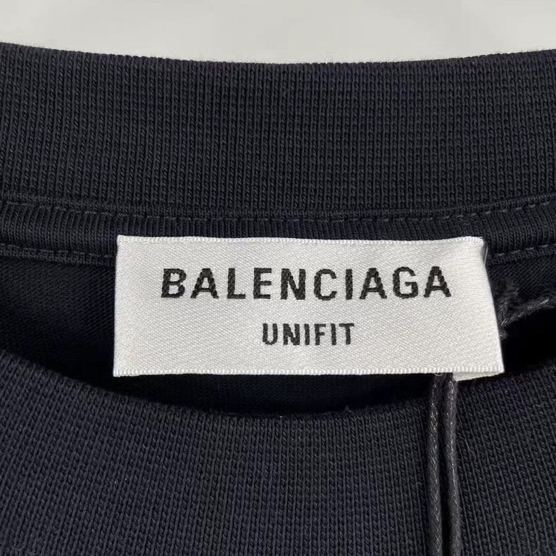 Balenciaga Balenciaga Wheat Scissors Letter Short Sleeve Size US M / EU 48-50 / 2 - 3 Thumbnail