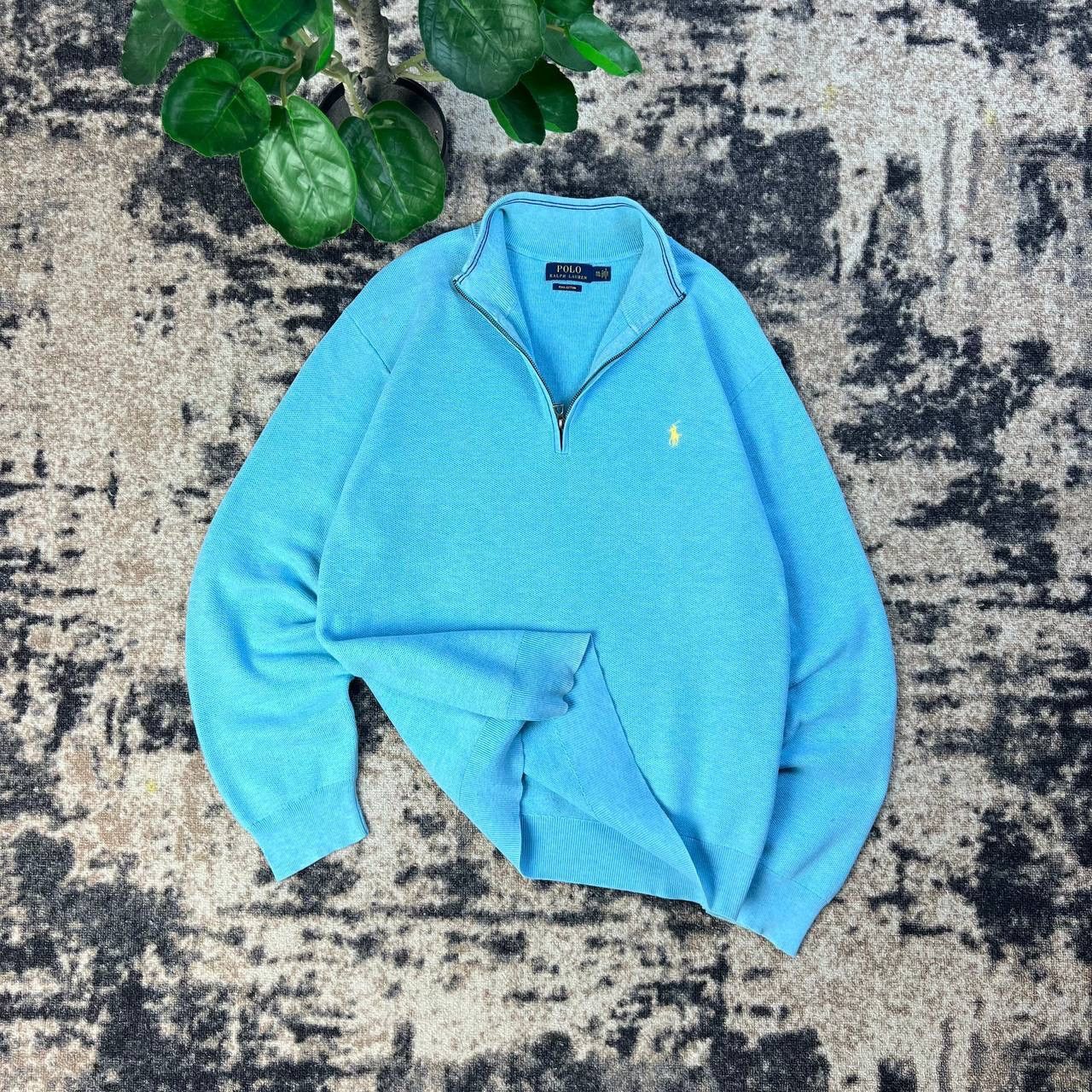 Polo Ralph Lauren Polo Ralph Lauren Luxury Y2K Quarter Zip Up Sweater Size US XXL / EU 58 / 5 - 1 Thumbnail