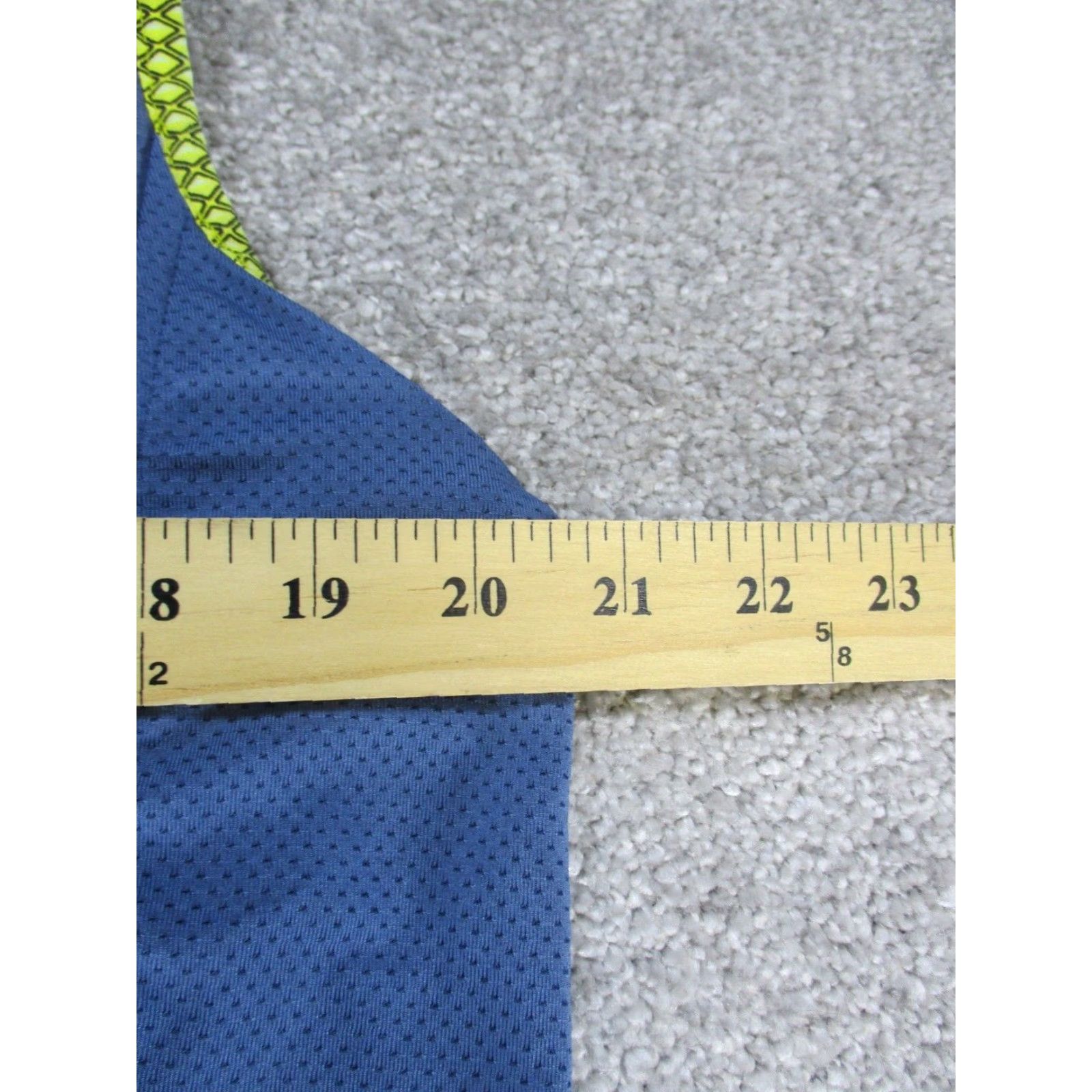Vintage Janji Vest Women’s Medium Blue Yellow Run For Kenya Jacket Zip Sleeveless Size M / US 6-8 / IT 42-44 - 6 Thumbnail