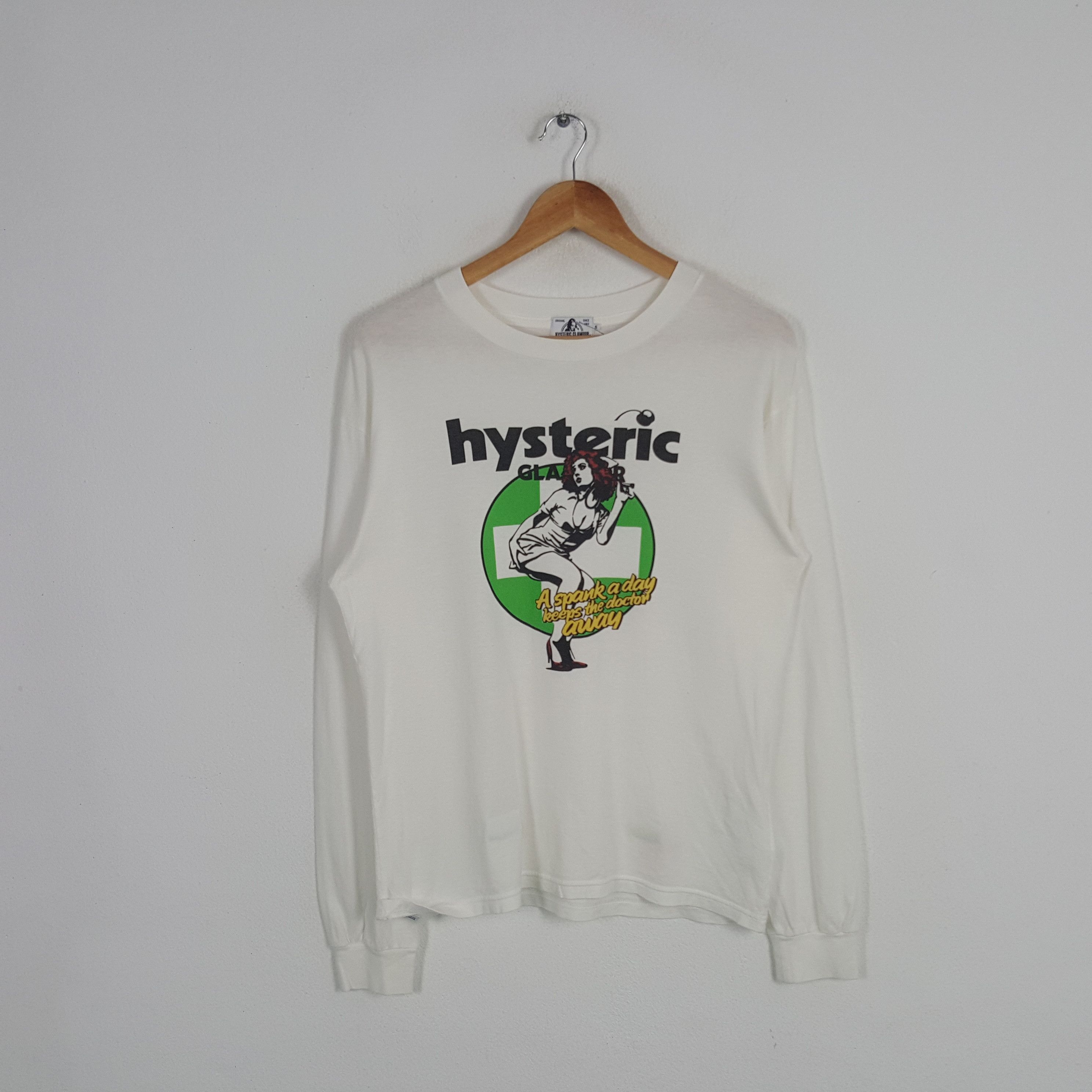 Hysteric Glamour Vintage Hysteric Glamour Japanese Brand Parody Tshirt Size US M / EU 48-50 / 2 - 1 Thumbnail