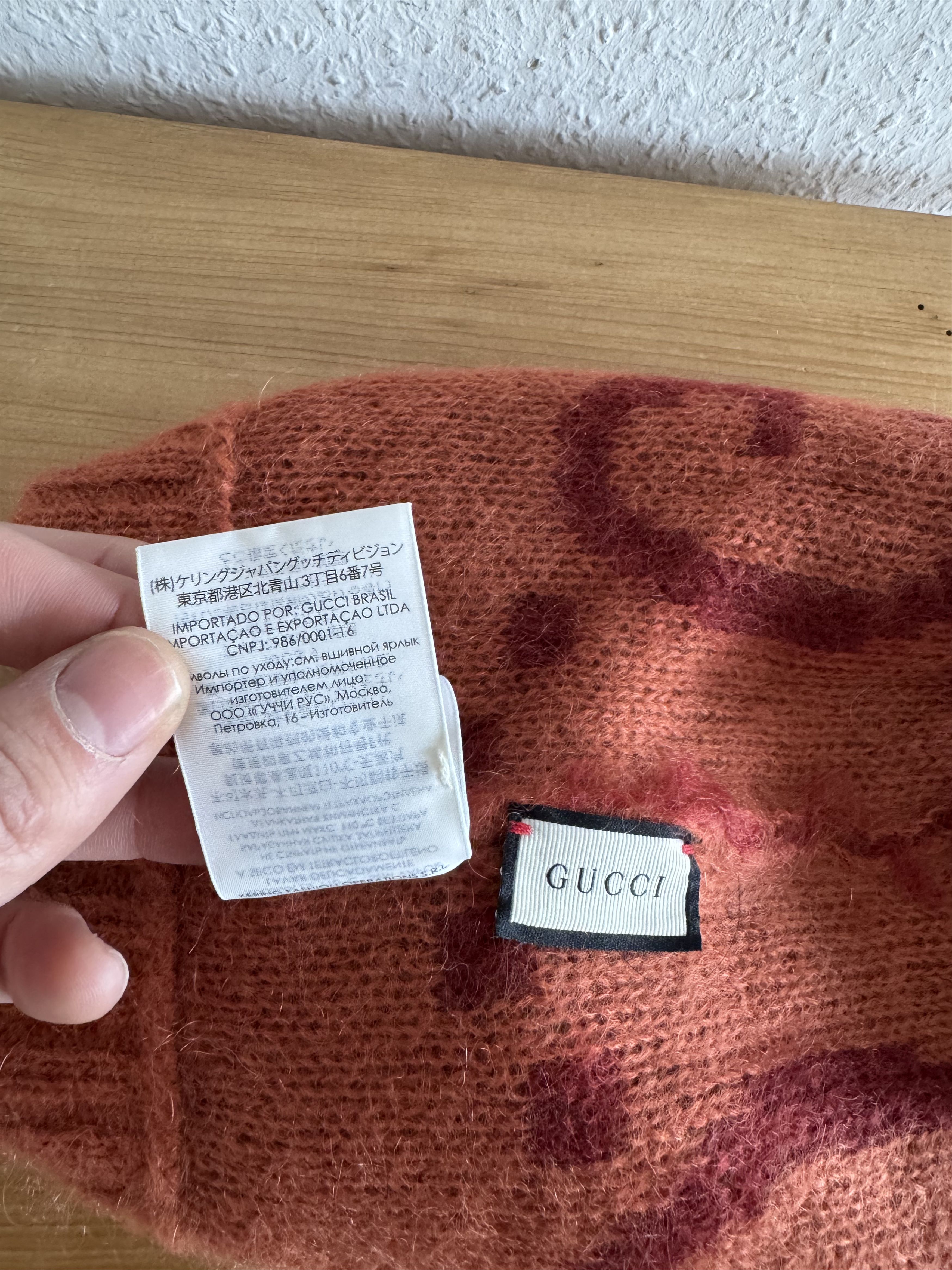 Gucci Mohair Knit Beanie Hat Size ONE SIZE - 7 Thumbnail