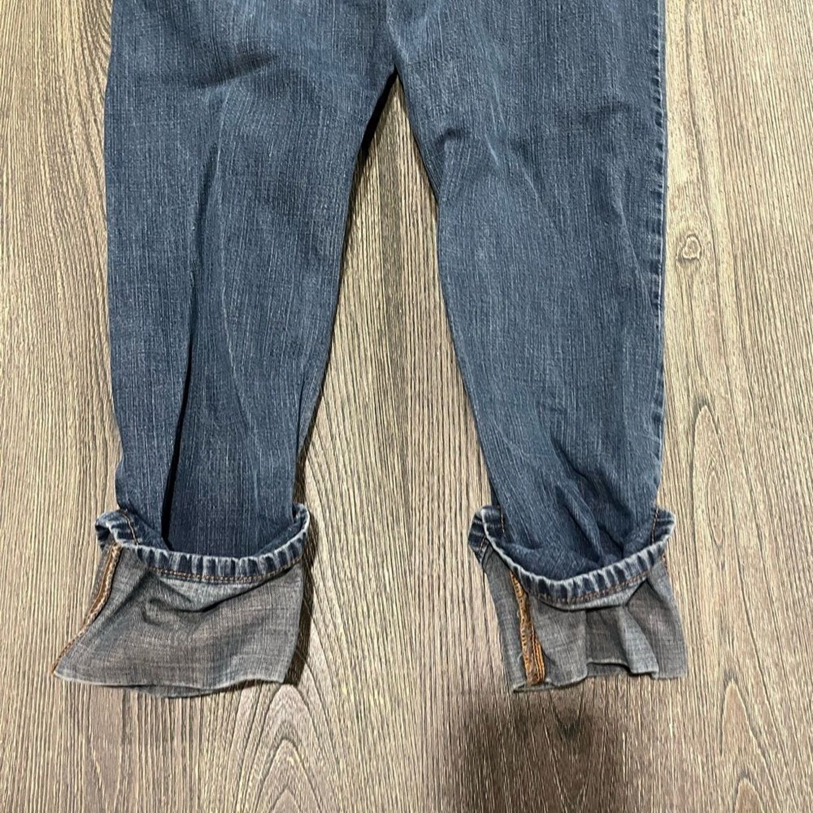 Hollister Hollister & Co Pacific Merchants Cuffed Cropped Jeans Sz 22 Size 34" / US 12 / IT 48 - 8 Thumbnail