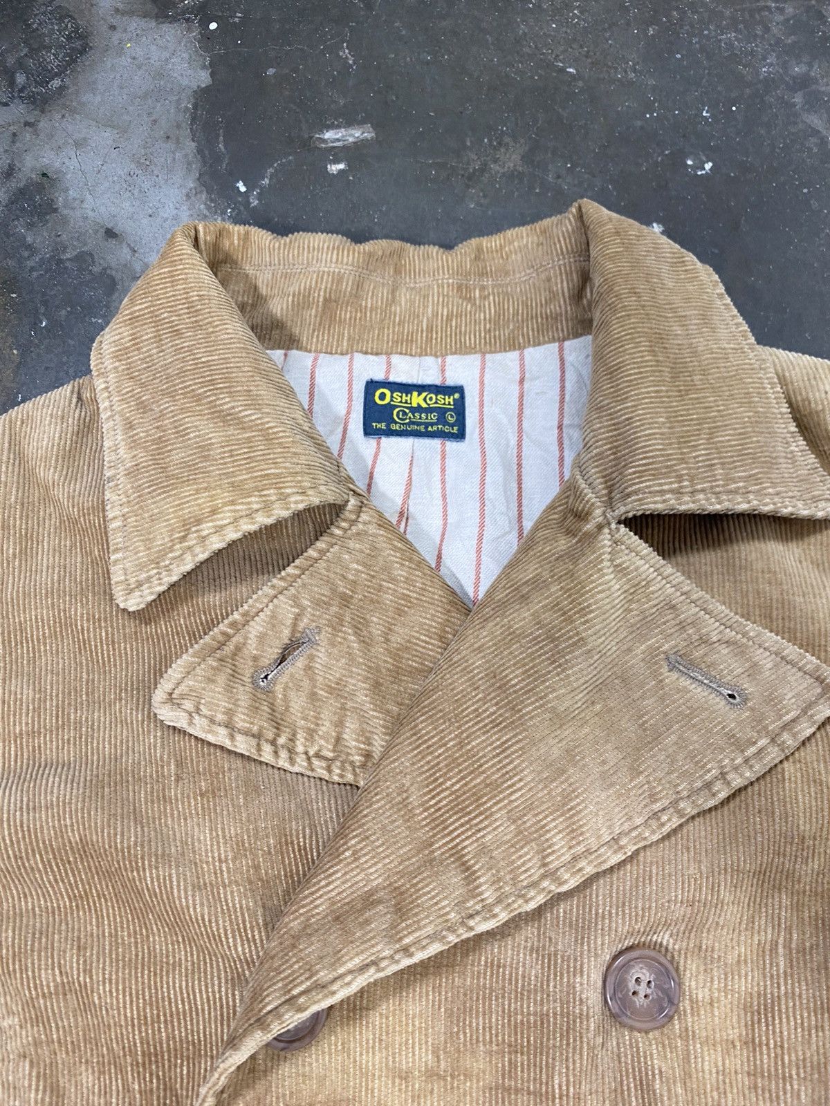 Oshkosh × Vintage A13 Oshkosh Classic Double Breasted Curduroy Jacket Size US M / EU 48-50 / 2 - 11 Thumbnail