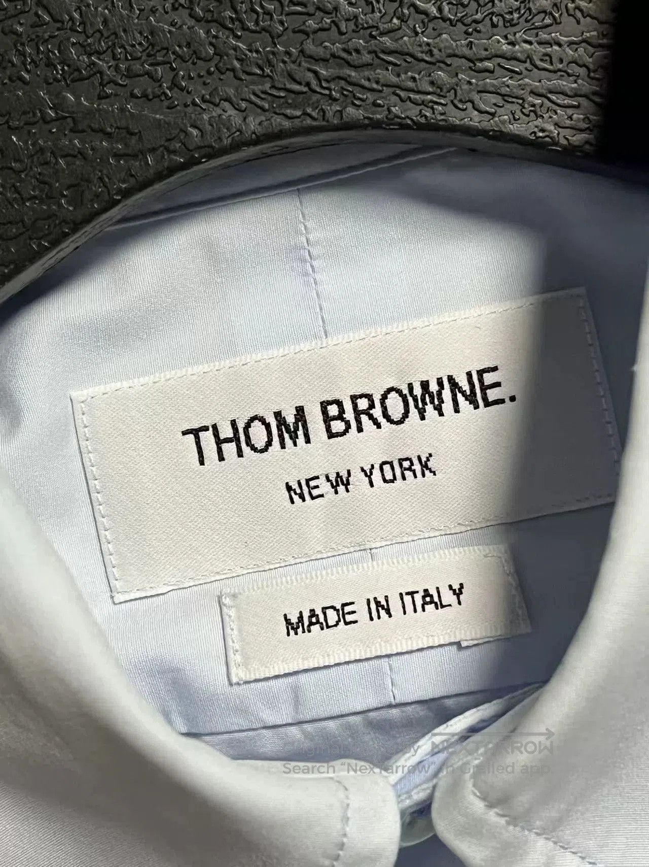 Thom Browne Thom Browne Blue Striped Shirt for Men. Size US S / EU 44-46 / 1 - 3 Thumbnail