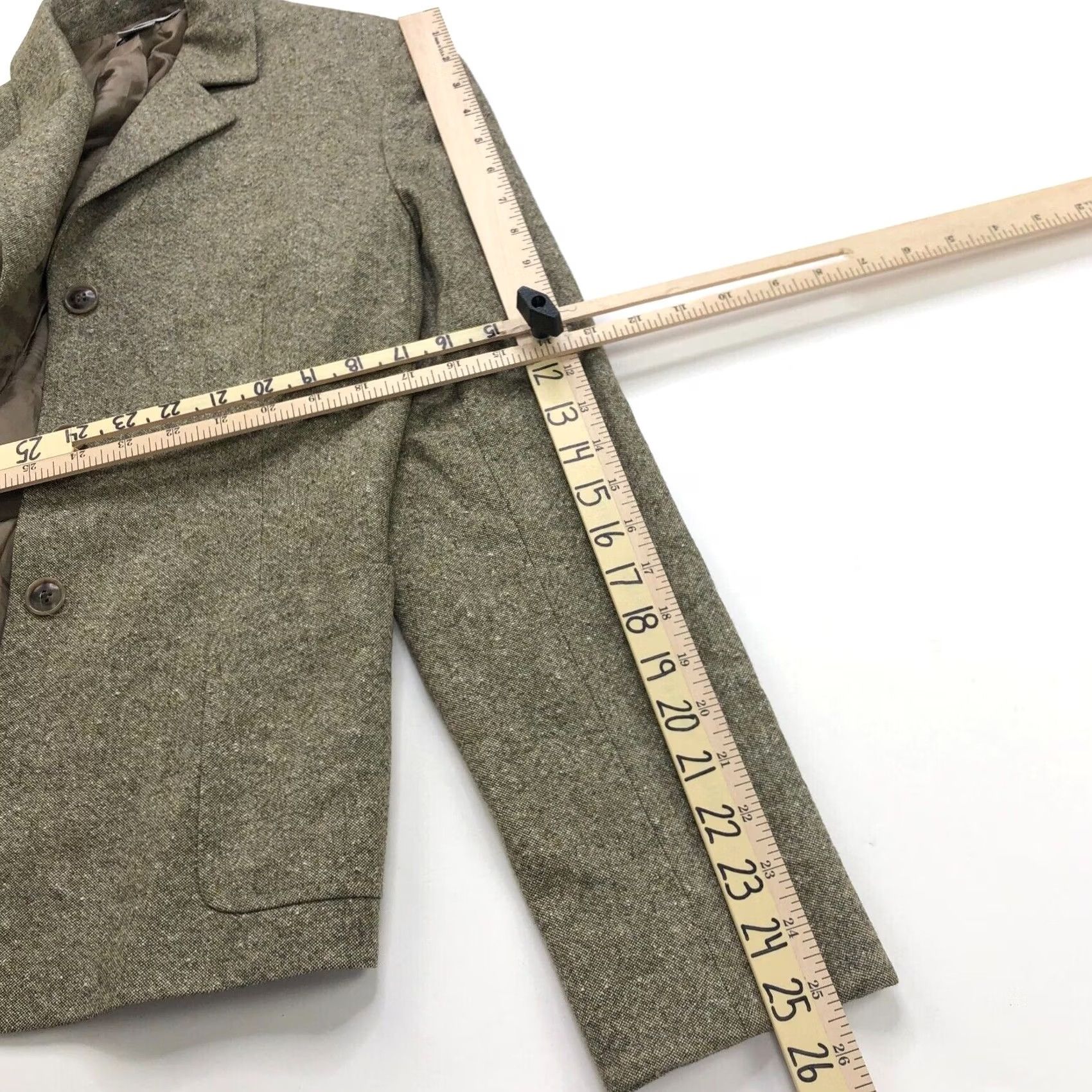 Brooks Brothers Brooks Brothers Blazer Beige Wool Silk Button Made In USA Womens 6 Blazer Jacket Size M / US 6-8 / IT 42-44 - 6 Thumbnail