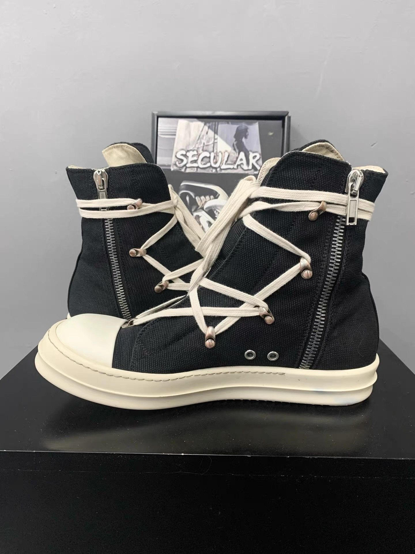 Rick Owens Rick Owens Pentagram Big Converse K34 Size US 10 / EU 43 - 6 Thumbnail