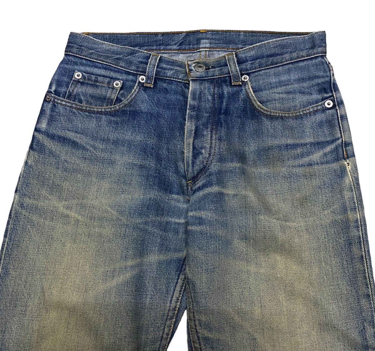 Helmut Lang Rare Design Vintage Brand Helmut Lang Patchwork Jeans 1990s Size US 26 / EU 42 - 3 Thumbnail