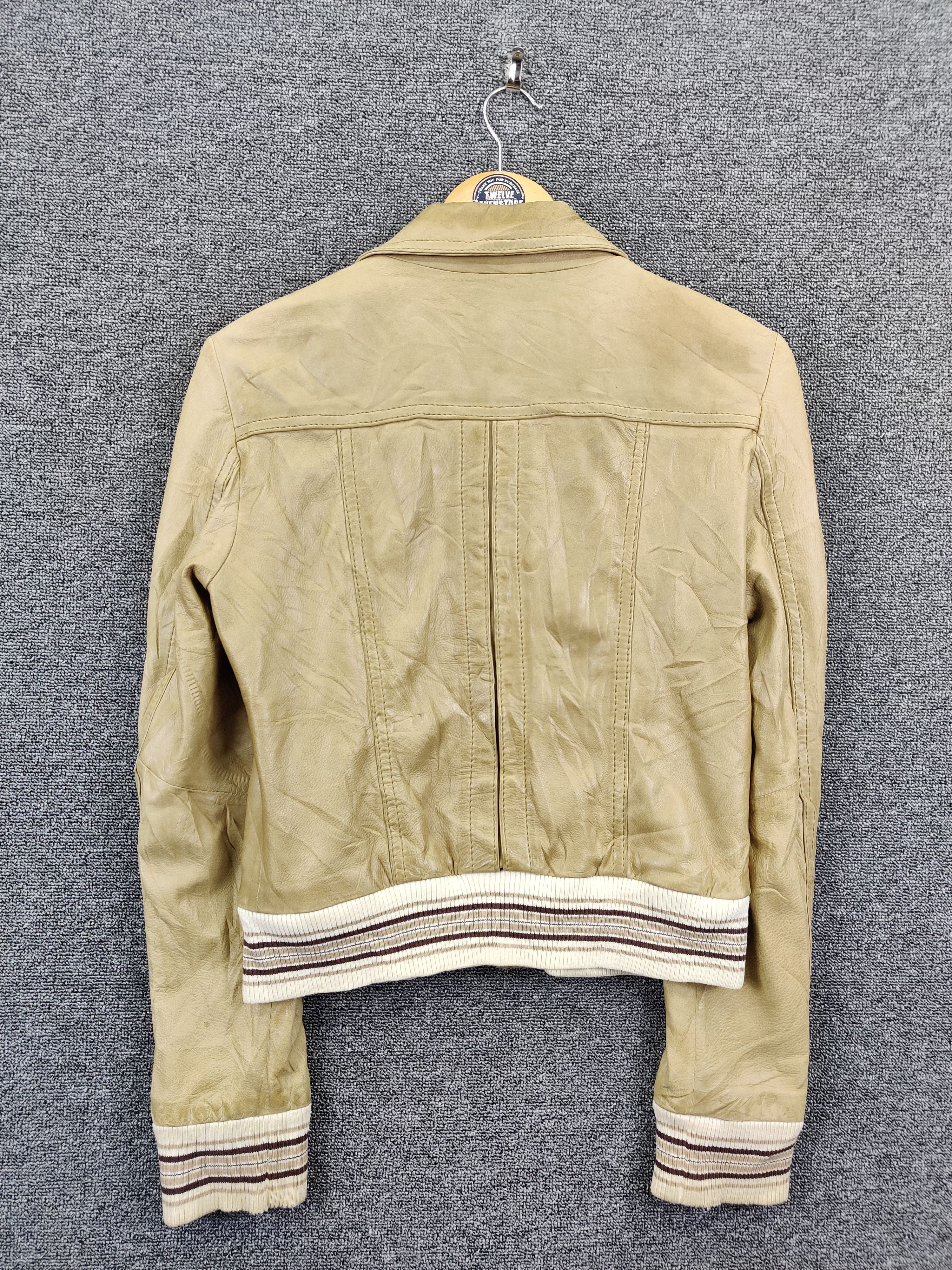 Dolce & Gabbana Vintage Dolce & Gabbana Leather Bomber Jacket Size US S / EU 44-46 / 1 - 6 Thumbnail