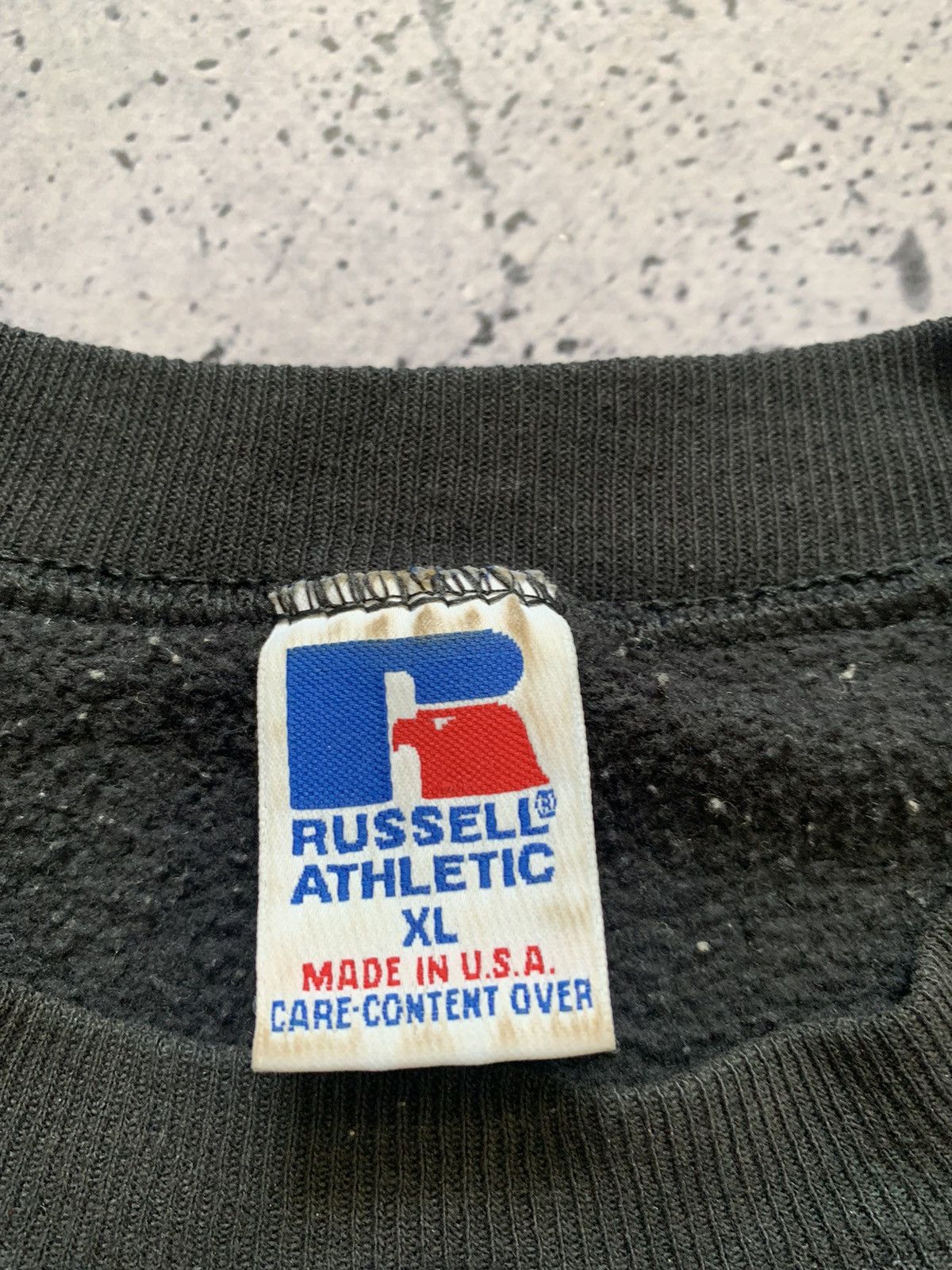 Russell Athletic × Vintage Vintage 1995 Russell Athletic Oversized Sweatshirt Baggy Y2K Size US XL / EU 56 / 4 - 2 Thumbnail