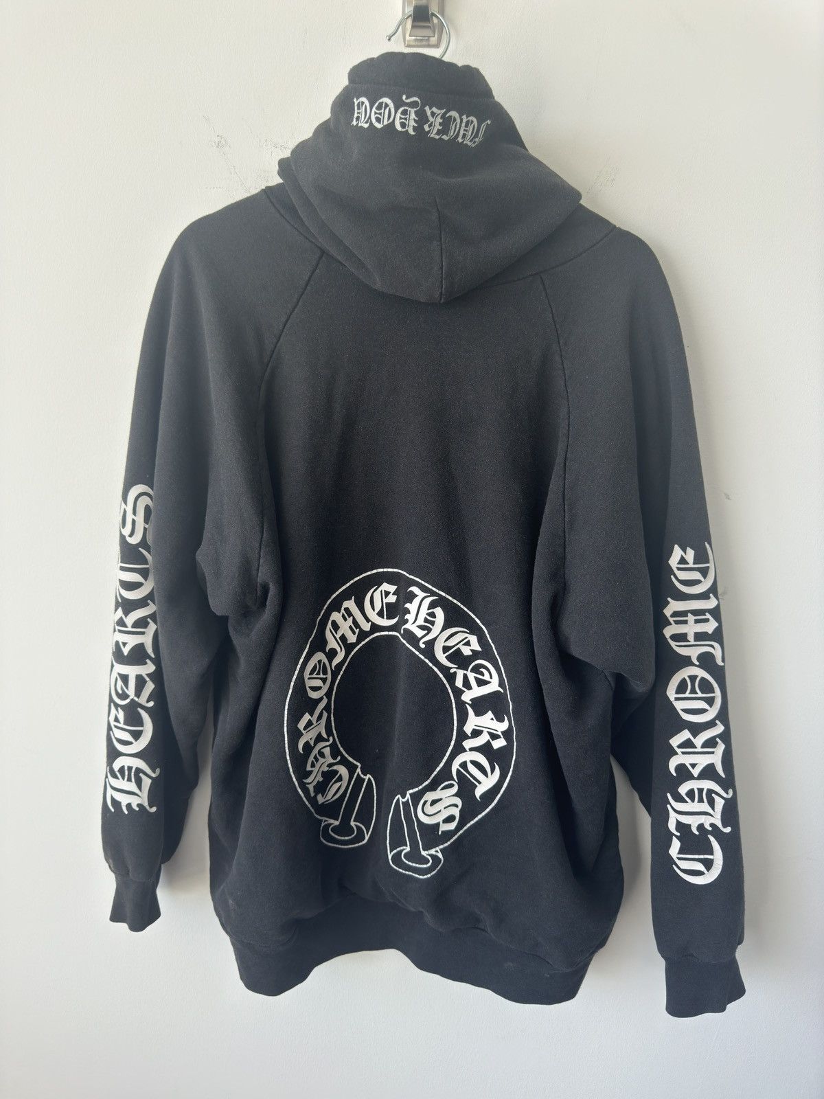 Chrome Hearts Vintage Chrome Hearts Fuck You Hoodie Thermal Lined Size US XL / EU 56 / 4 - 5 Thumbnail