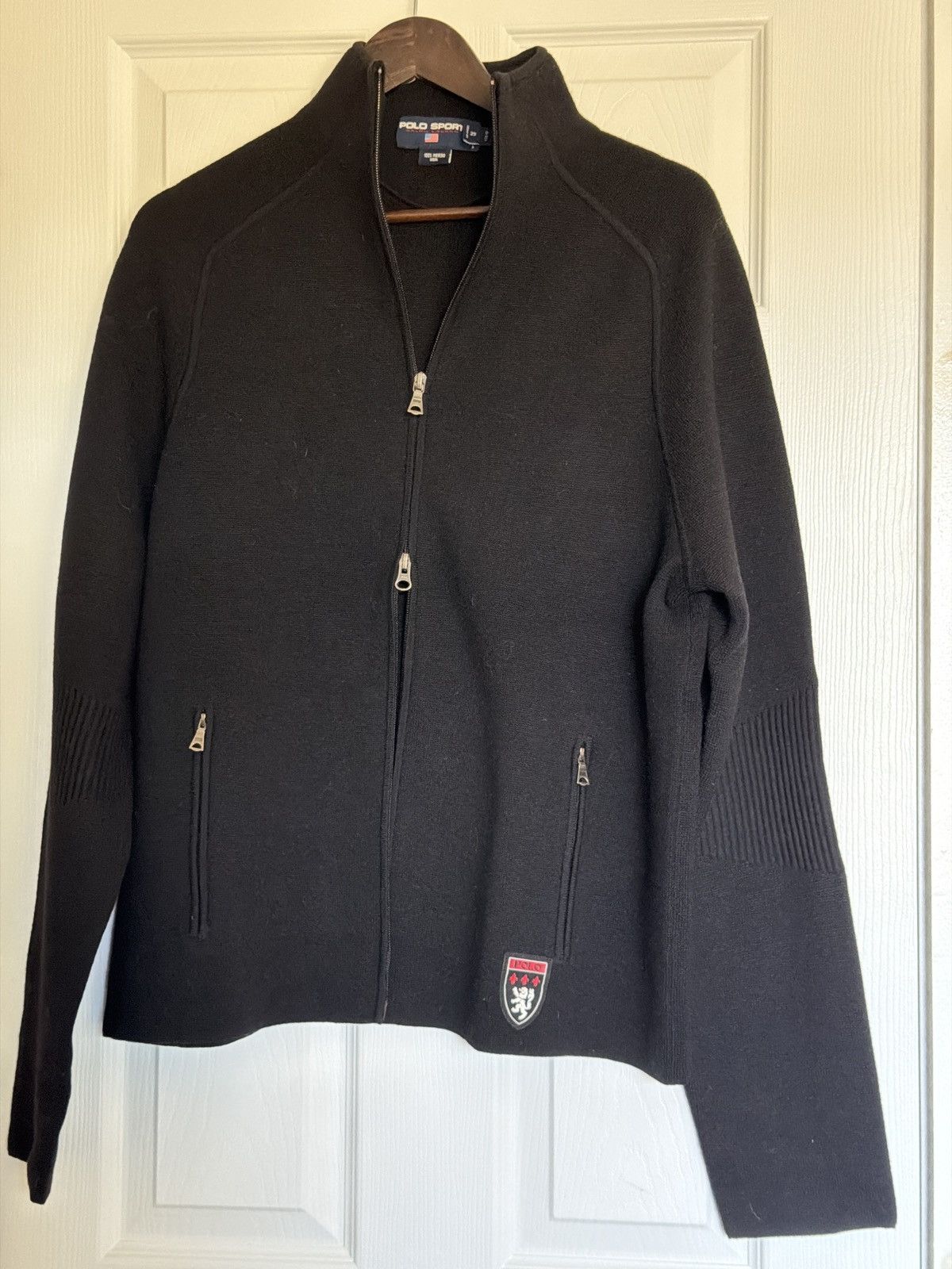 Polo Ralph Lauren Polo Sport merino wool zip sweatshirt Size US L / EU 52-54 / 3 - 5 Thumbnail