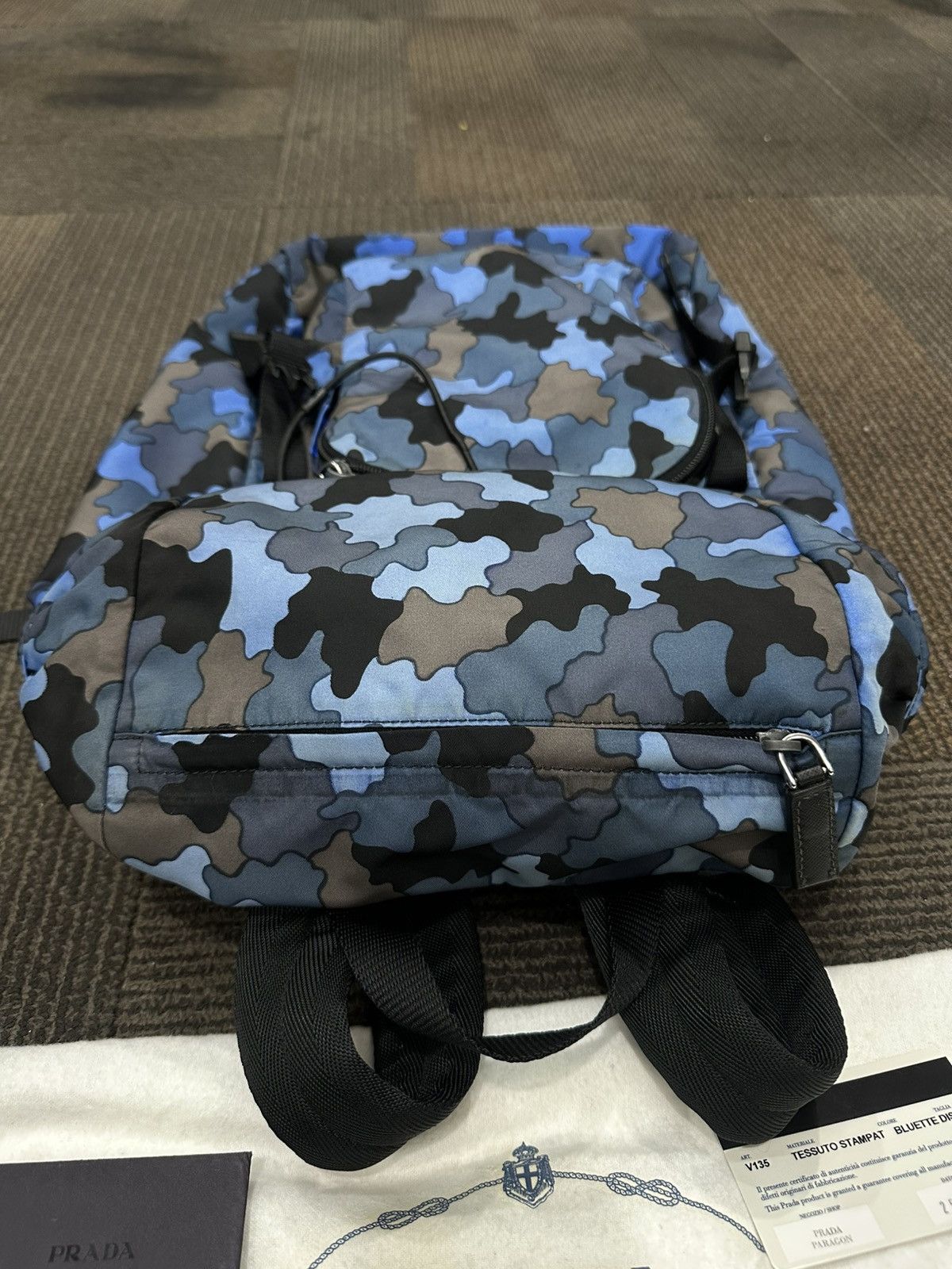 Prada Prada nylon camouflage backpack Size ONE SIZE - 4 Thumbnail