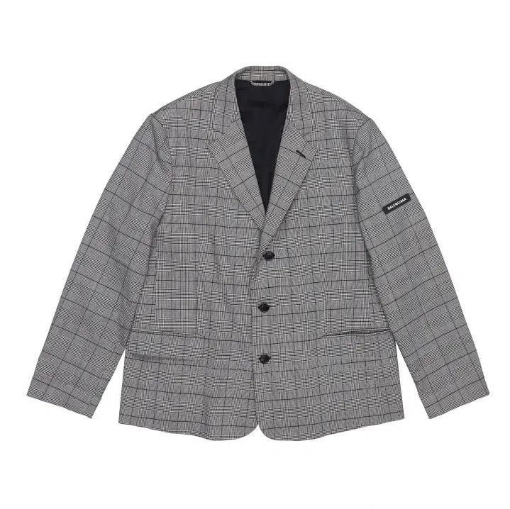 Balenciaga Balenciaga Black and White Plaid Long Sleeve Blazer. Size US S / EU 44-46 / 1 - 1 Thumbnail