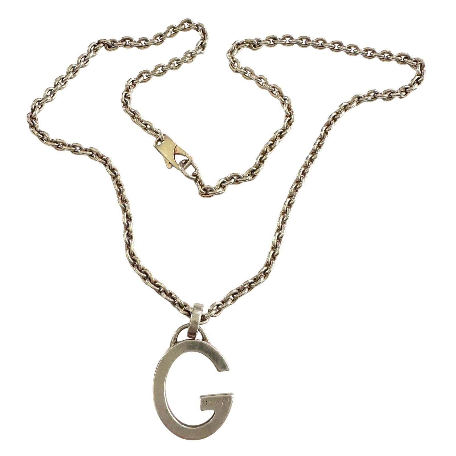 Gucci GUCCI Charlotte 'G' Men's Pendant Necklace Size ONE SIZE - 4 Thumbnail