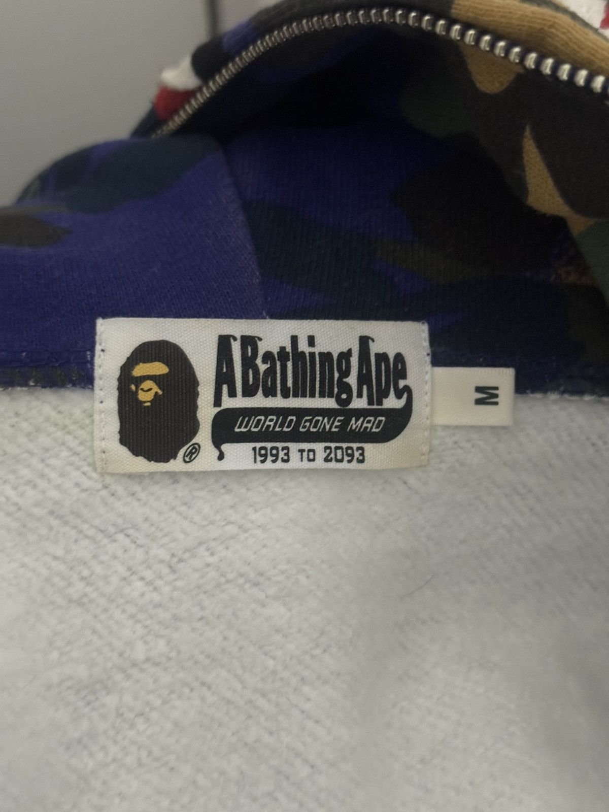 Bape × Heron Preston Bape x Heron Preston Mix Camo Shark Hoodie Size US M / EU 48-50 / 2 - 6 Thumbnail