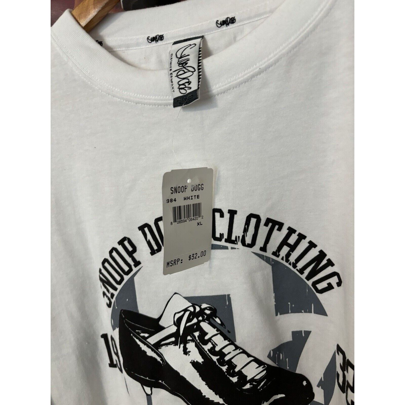 Snoop Dogg Vintage Snoop Dogg Clothing deadstock y2k longsleeve XL Whit Size US XL / EU 56 / 4 - 8 Thumbnail