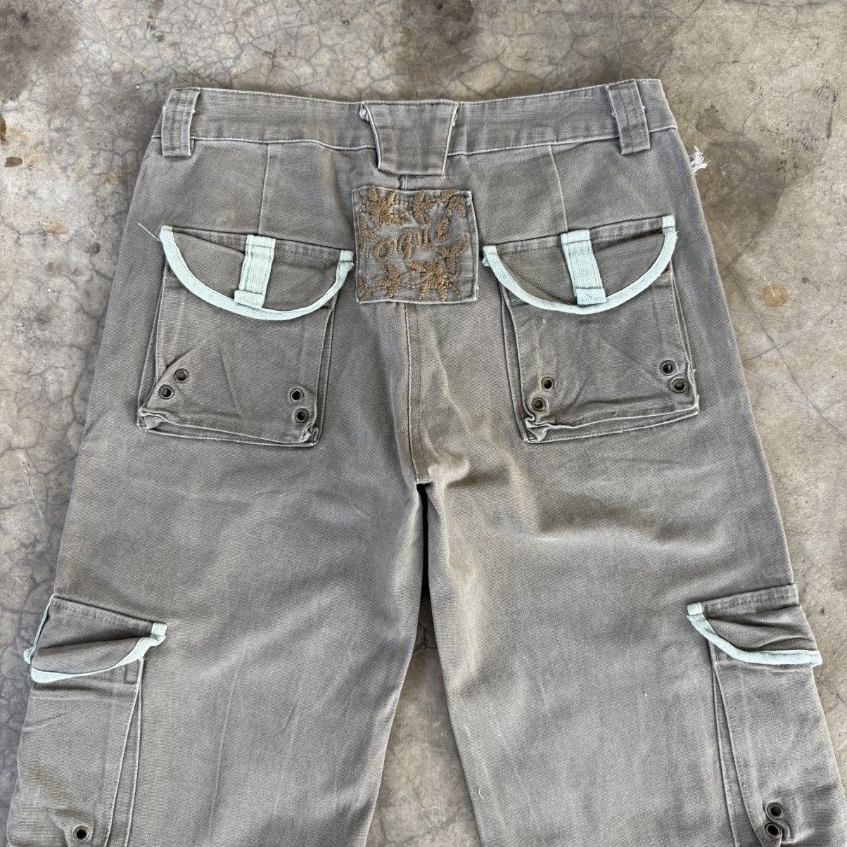 Japanese Brand Vintage Landewei Dark grey Women Cargo Pants W29 Size US 29 - 8 Thumbnail