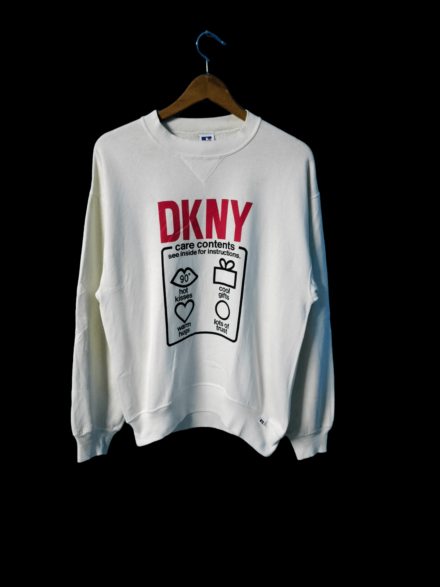 DKNY × Vintage vintage 90s DKNY sweatshirt Size US M / EU 48-50 / 2 - 1 Thumbnail