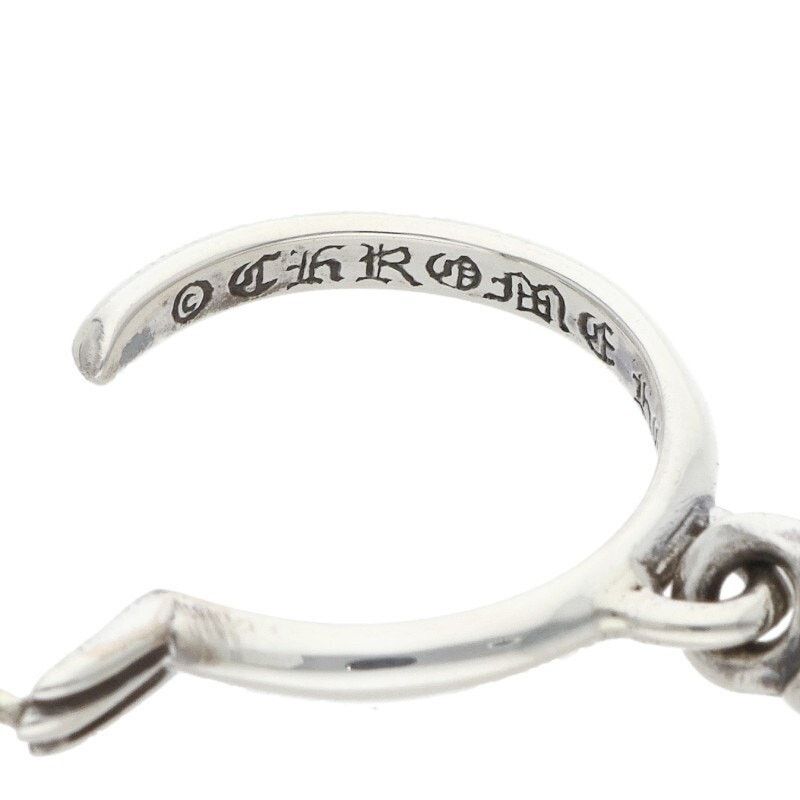 Chrome Hearts Chrome Hearts No5 Dagger Hoop Silver Earring Size ONE SIZE - 3 Thumbnail