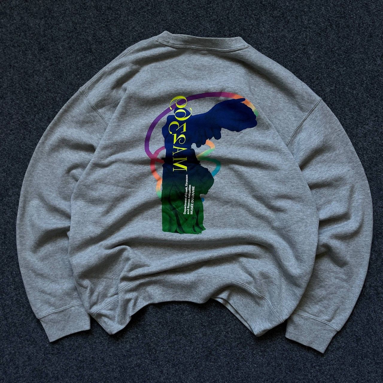 Uniqlo VTG Mans Peter Saville & Louvre Museum Uniqlo Sweatshirts Size US M / EU 48-50 / 2 - 10 Thumbnail