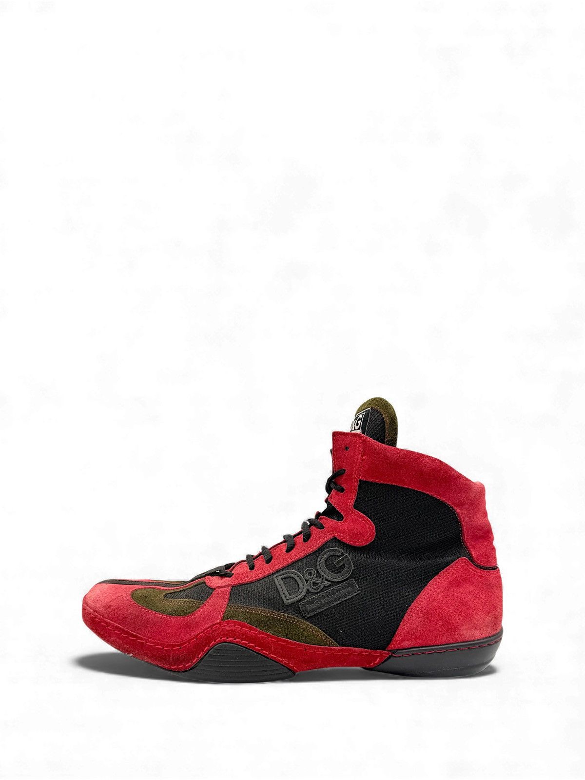 Dolce & Gabbana Dolce & Gabbana hi top boxing / moto sneakers Size US 10 / EU 43 - 7 Thumbnail
