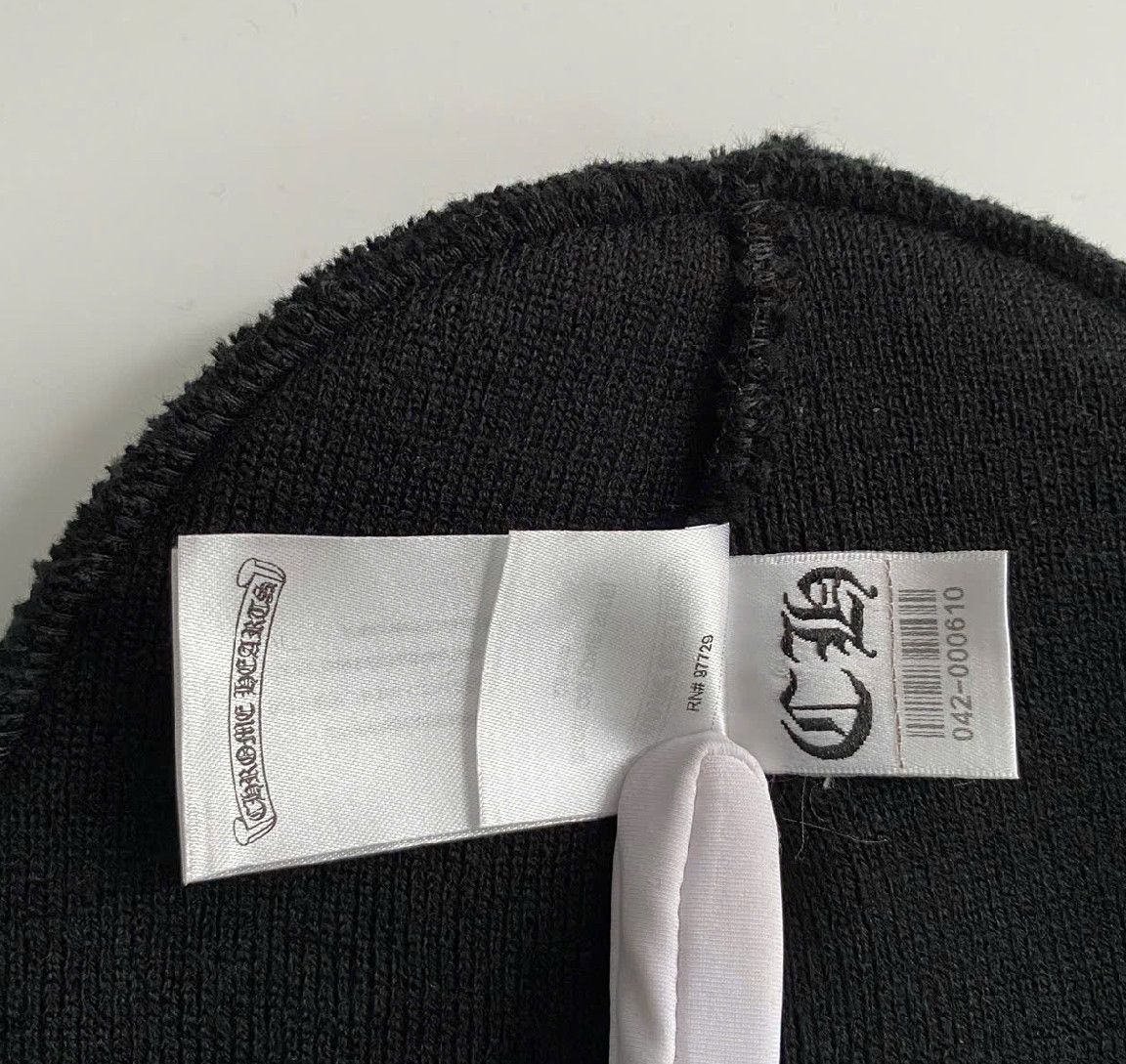 Chrome Hearts CHROME HEARTS classic beanie black Size ONE SIZE - 8 Thumbnail