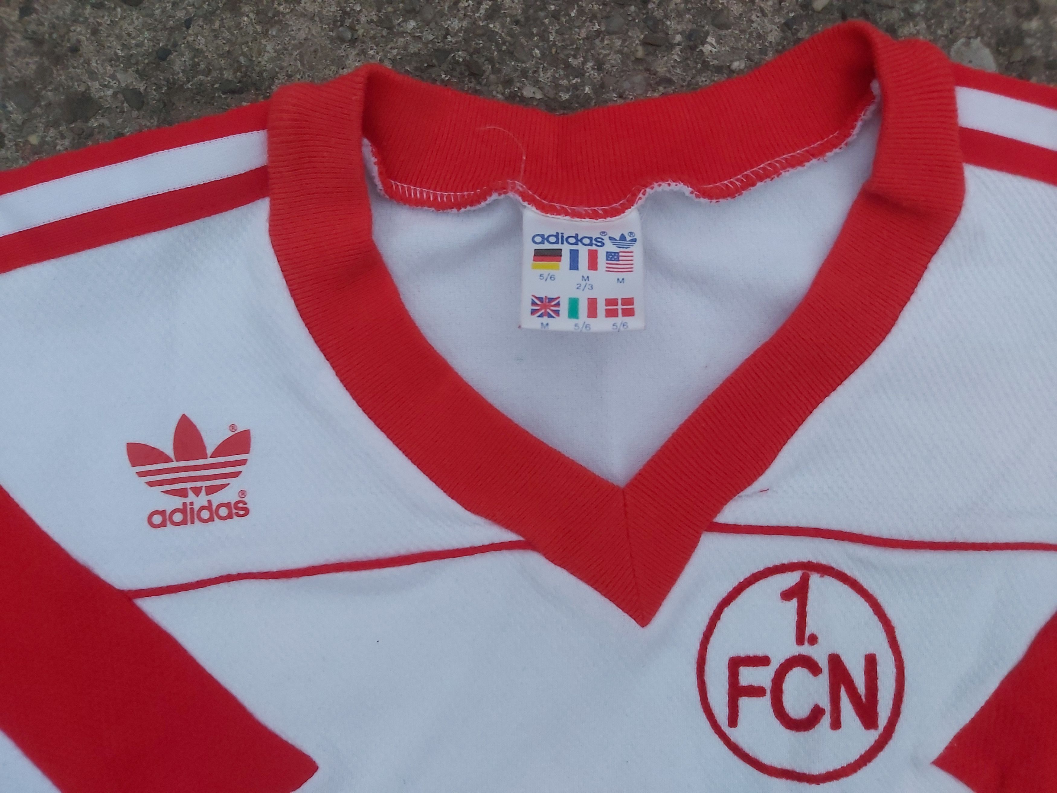 Adidas × Vintage Ultra rare 1989 -90 FC Nurnberg Away 2 Kit Vintage Jersey Size US M / EU 48-50 / 2 - 4 Thumbnail