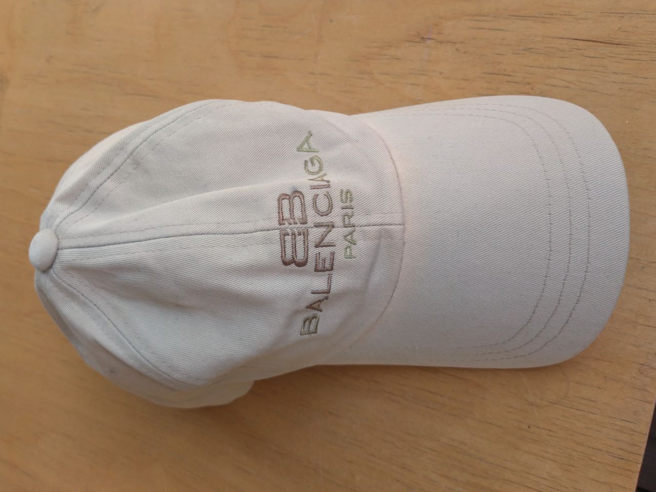 Balenciaga Vintage Balenciaga cap 90s cap beige Size ONE SIZE - 3 Thumbnail