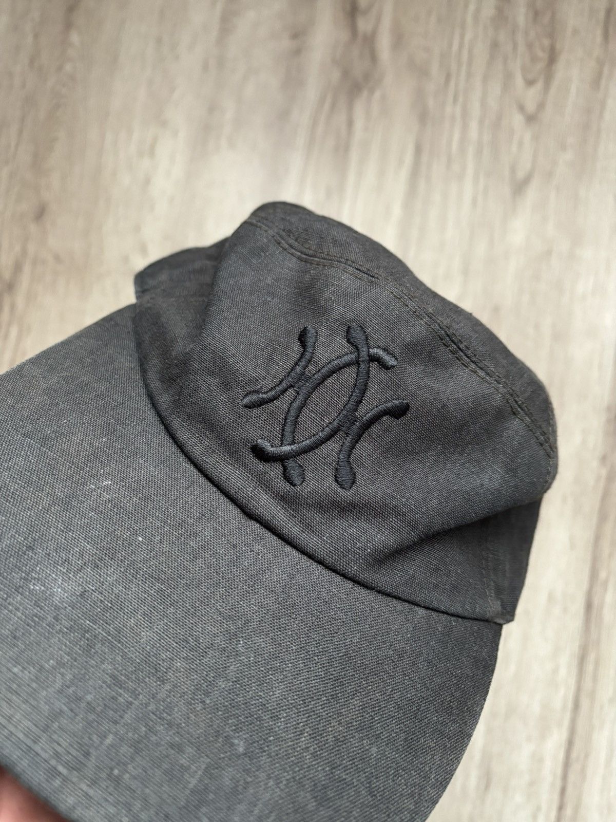 Hermes Rare Chapeaux Motsch pour Hermes cap linen sunfaded 57 Size ONE SIZE - 6 Thumbnail