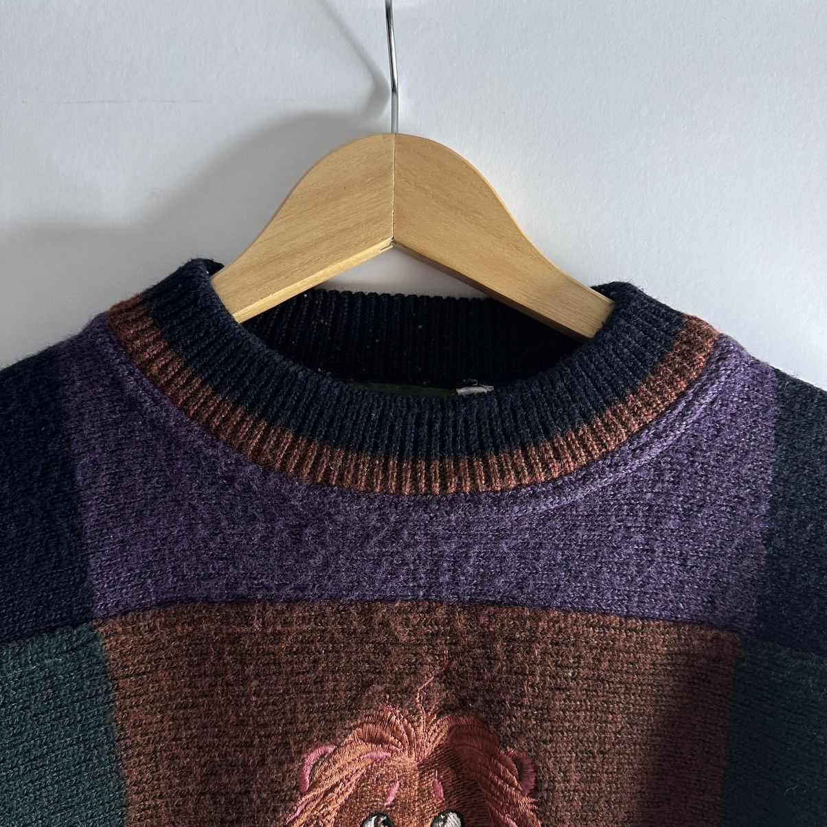 Liberty Liberty Sweaters Vintage Rare Lion PRL Wool Size US L / EU 52-54 / 3 - 5 Thumbnail