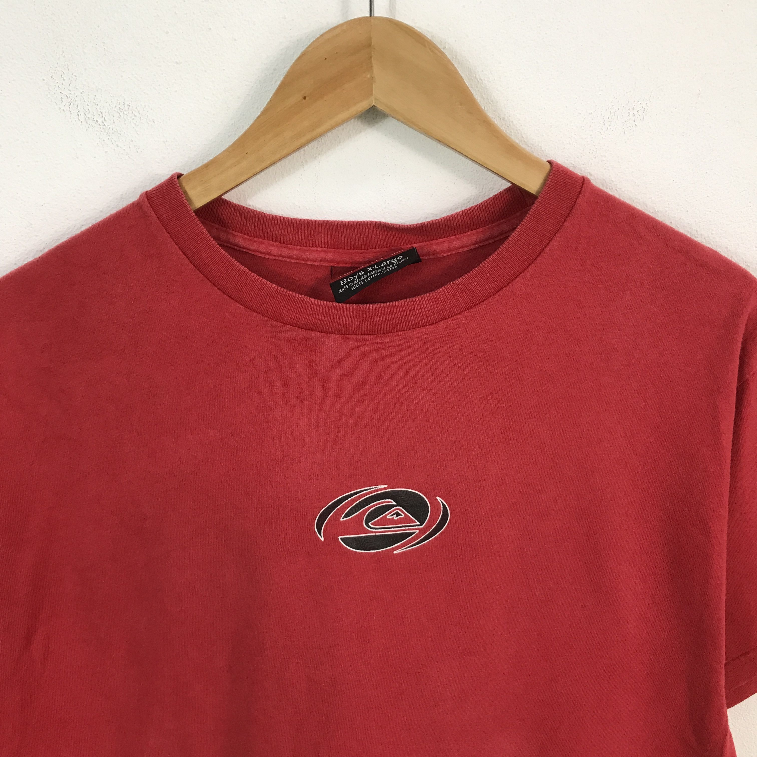 Quiksilver × Vintage y2k Quiksilver central logo tshirts Size US L / EU 52-54 / 3 - 3 Thumbnail