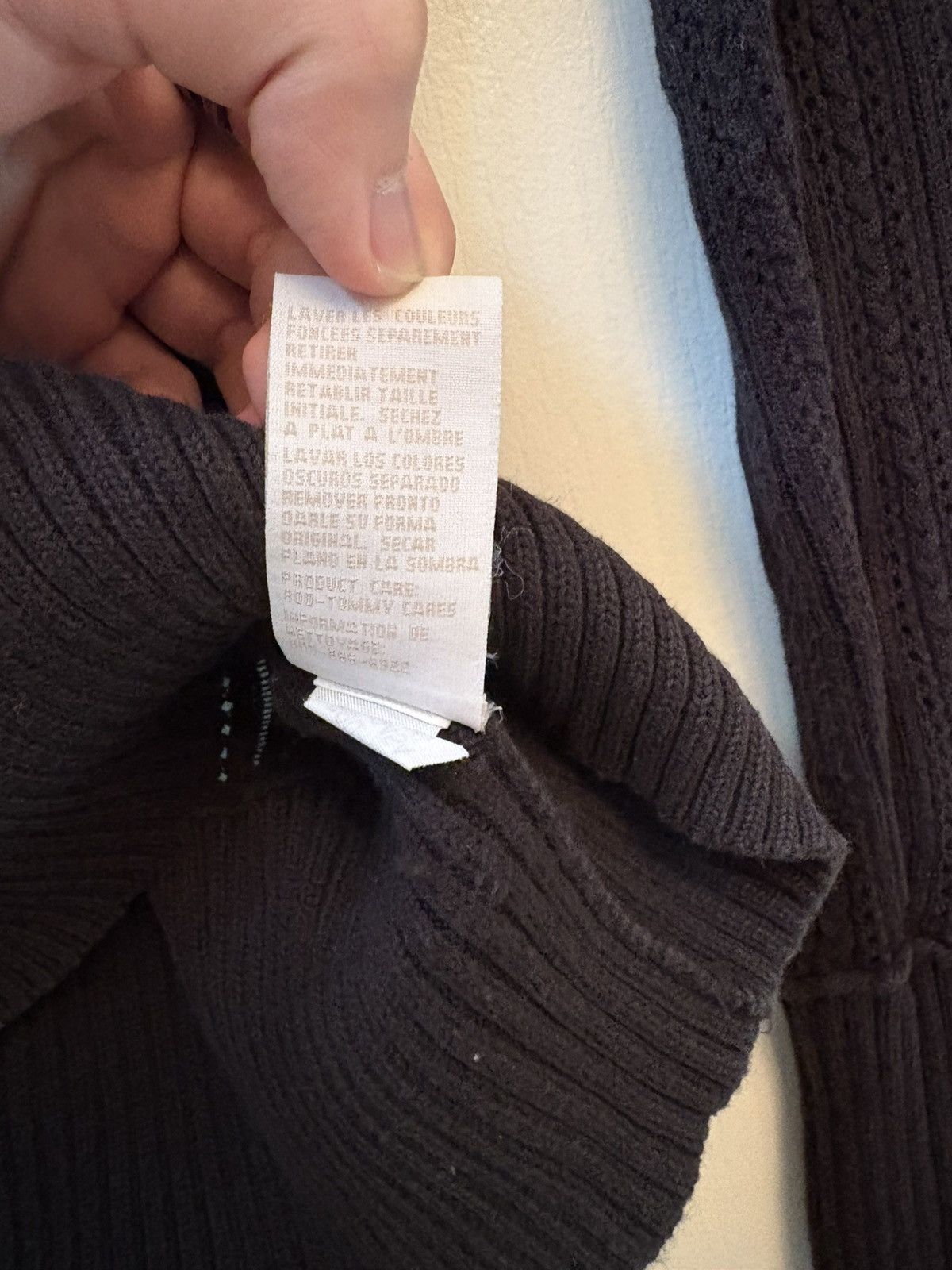 Tommy Hilfiger Vintage Tommy Hilfiger black sweater Size M / US 6-8 / IT 42-44 - 4 Thumbnail
