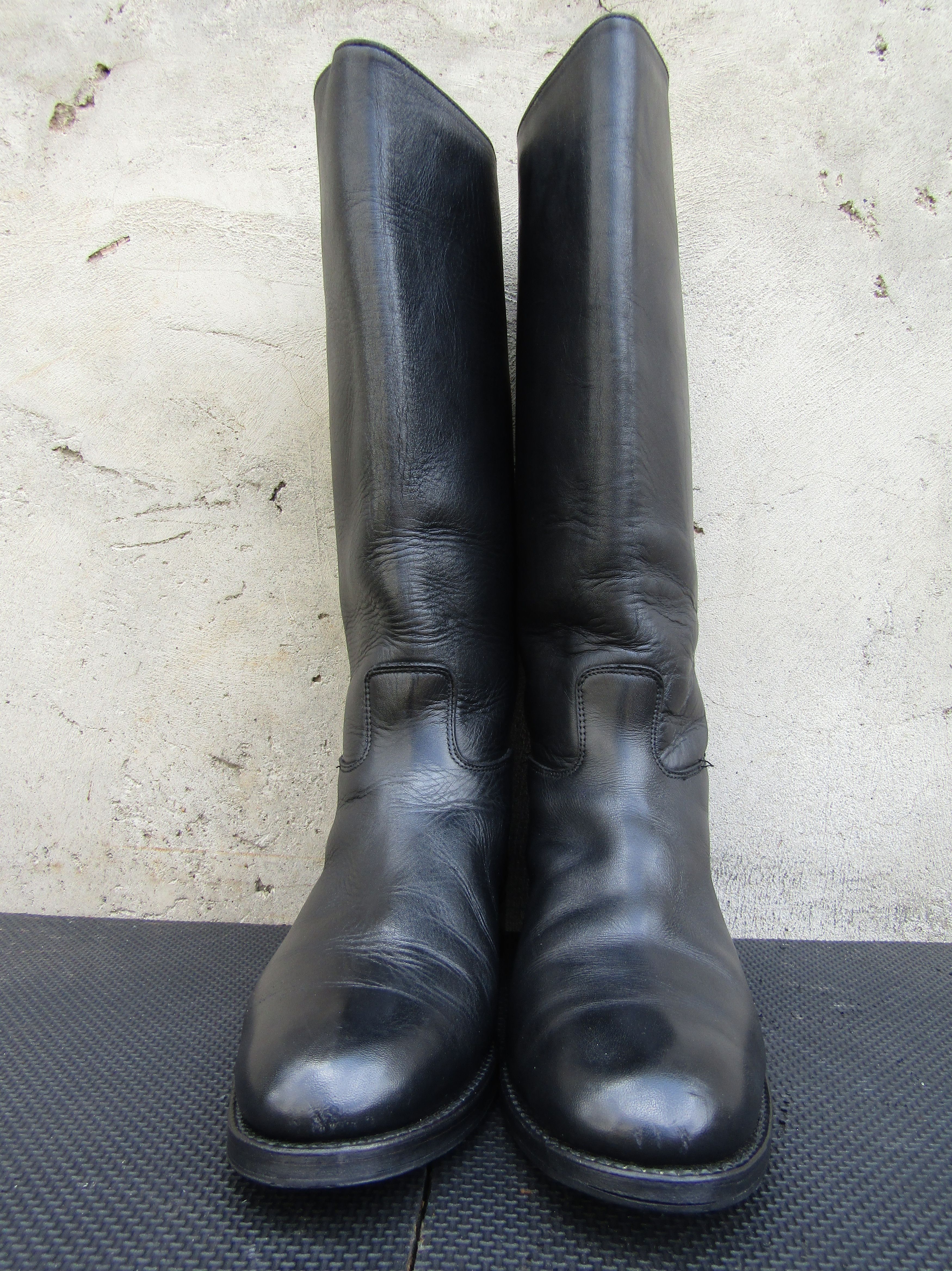 Vintage Vintage Leather Police Trooper Patrol Pull Riding Size US 10 / EU 43 - 4 Thumbnail