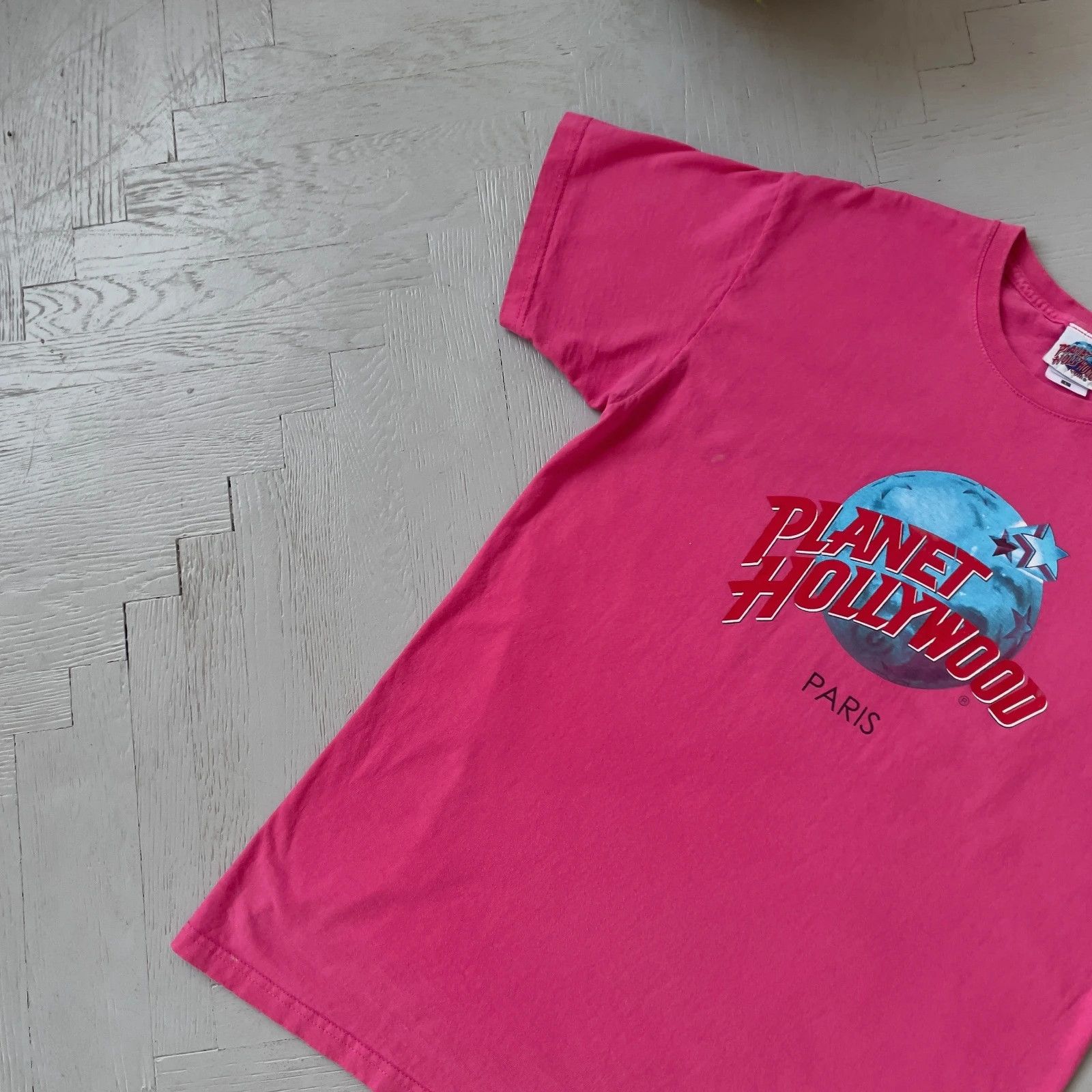 Planet Hollywood Planet Hollywood Pink Graphic Shirt Size US L / EU 52-54 / 3 - 2 Thumbnail