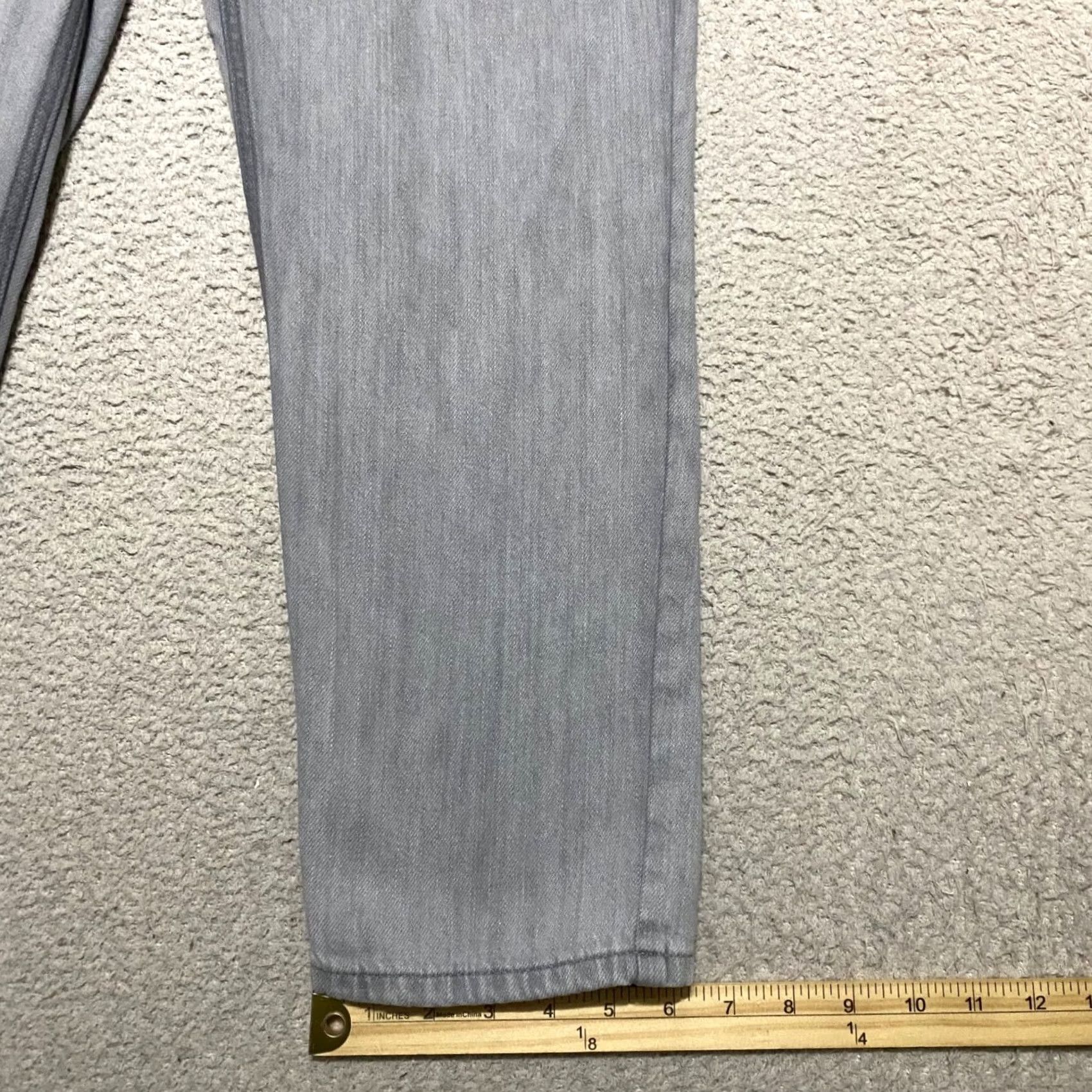 Everlane Everlane Jeans Womens sz 29 Gray Denim Straight Leg High Rise Medium Wash Size 29" - 5 Thumbnail