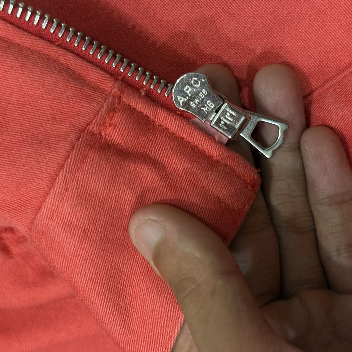Vintage A.P.C Rue Madame Paris Hoodie Zipper Jacket