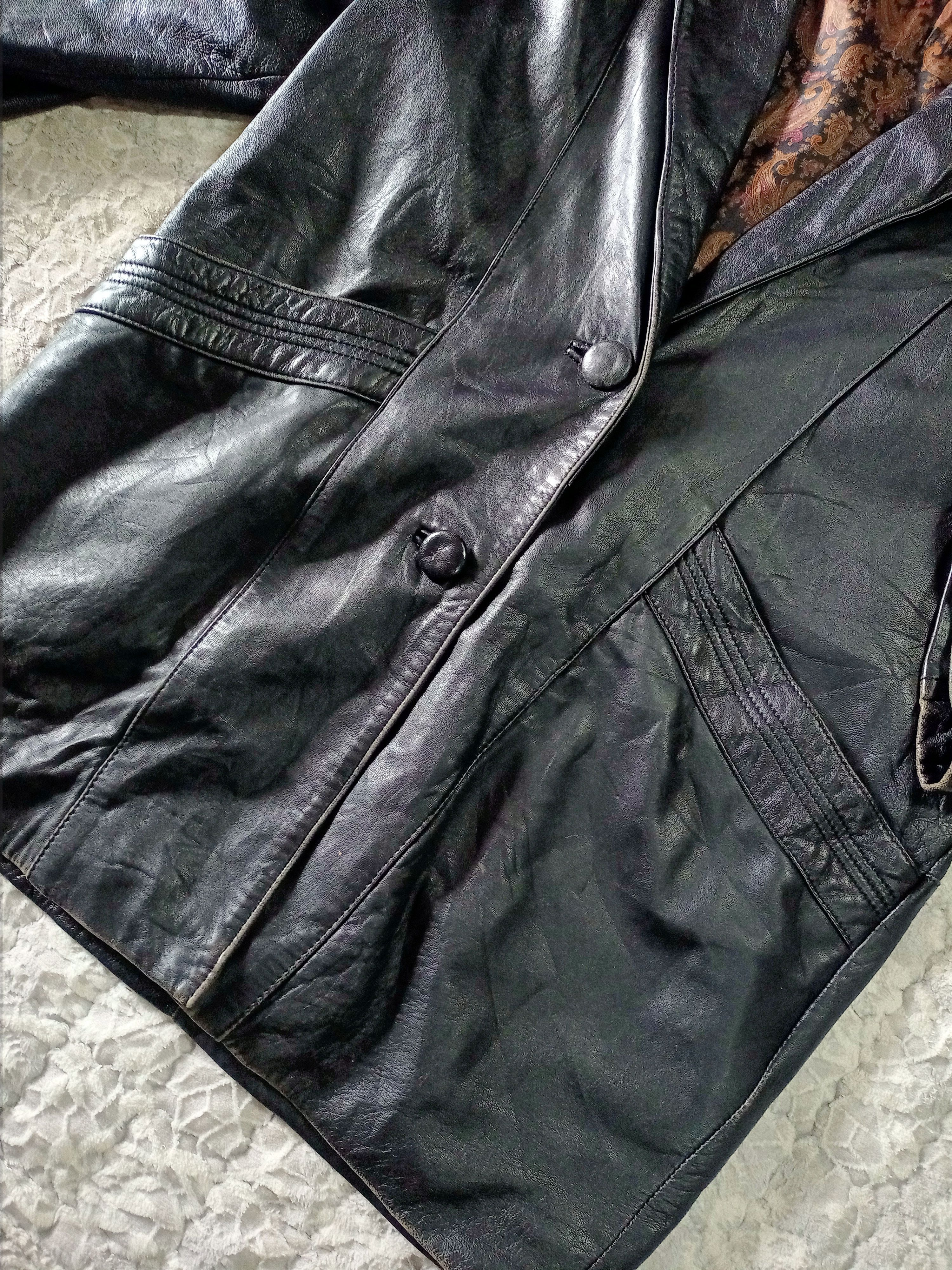 Other NOBLE EVE LEATHER JACKET Size S / US 4 / IT 40 - 3 Thumbnail