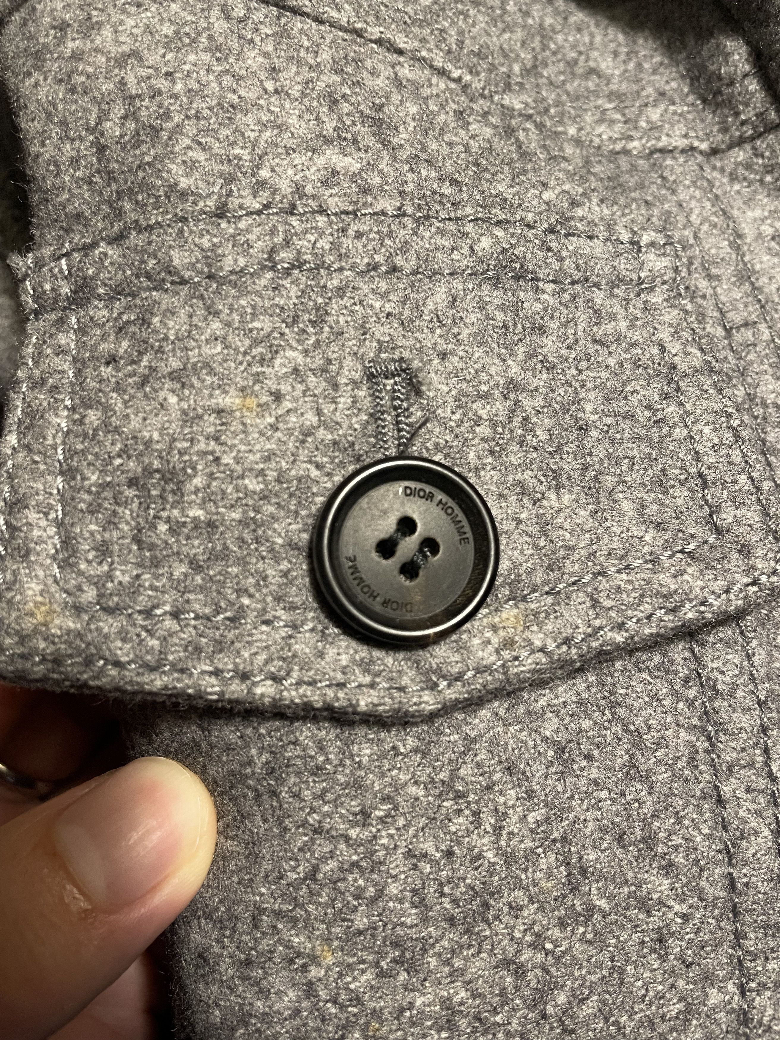 Dior Heavy wool hooded short coat Size US S / EU 44-46 / 1 - 7 Thumbnail