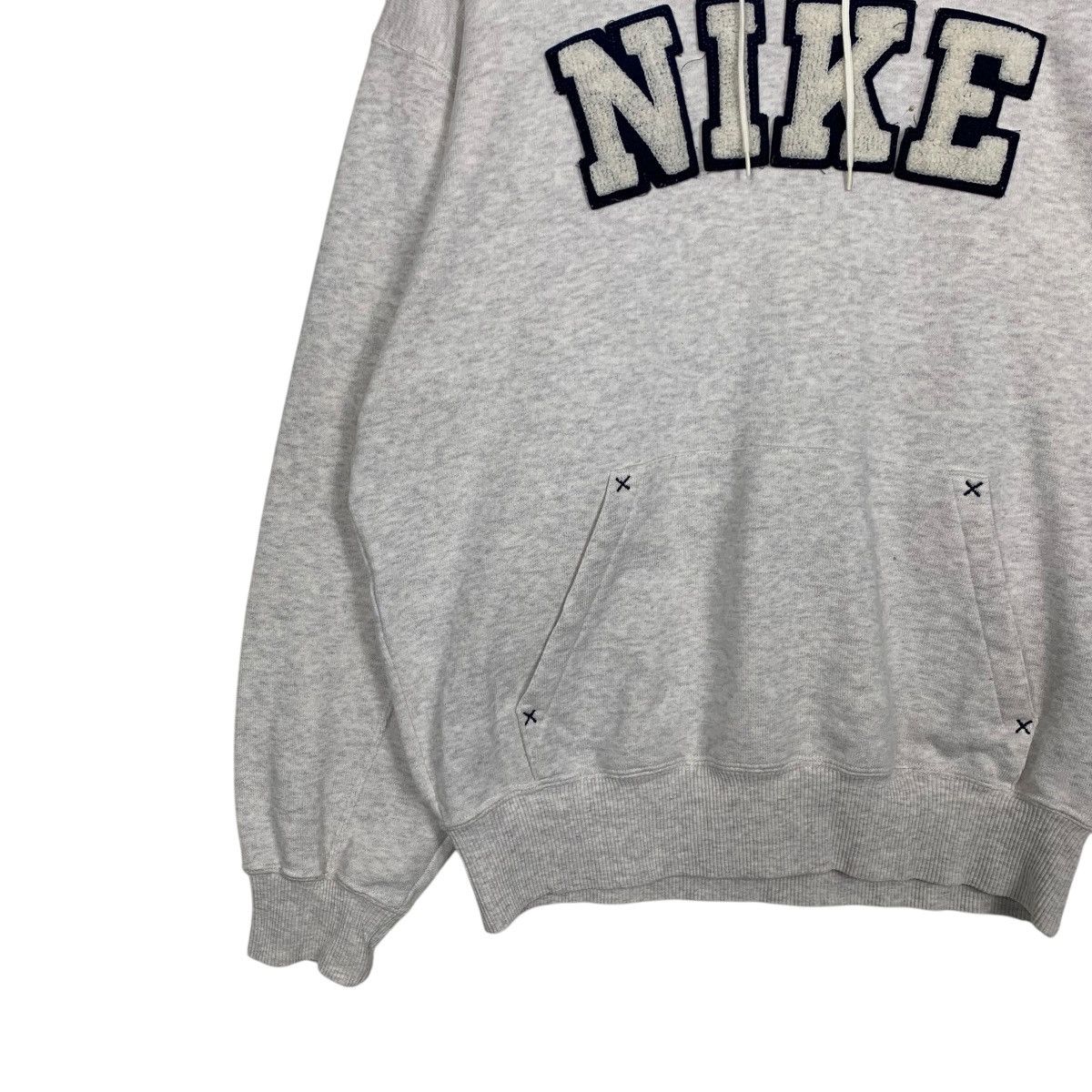 Nike 90’s NIKE Spellout Big Logo Pullover Hoodies #2819-C127 Size US M / EU 48-50 / 2 - 5 Thumbnail
